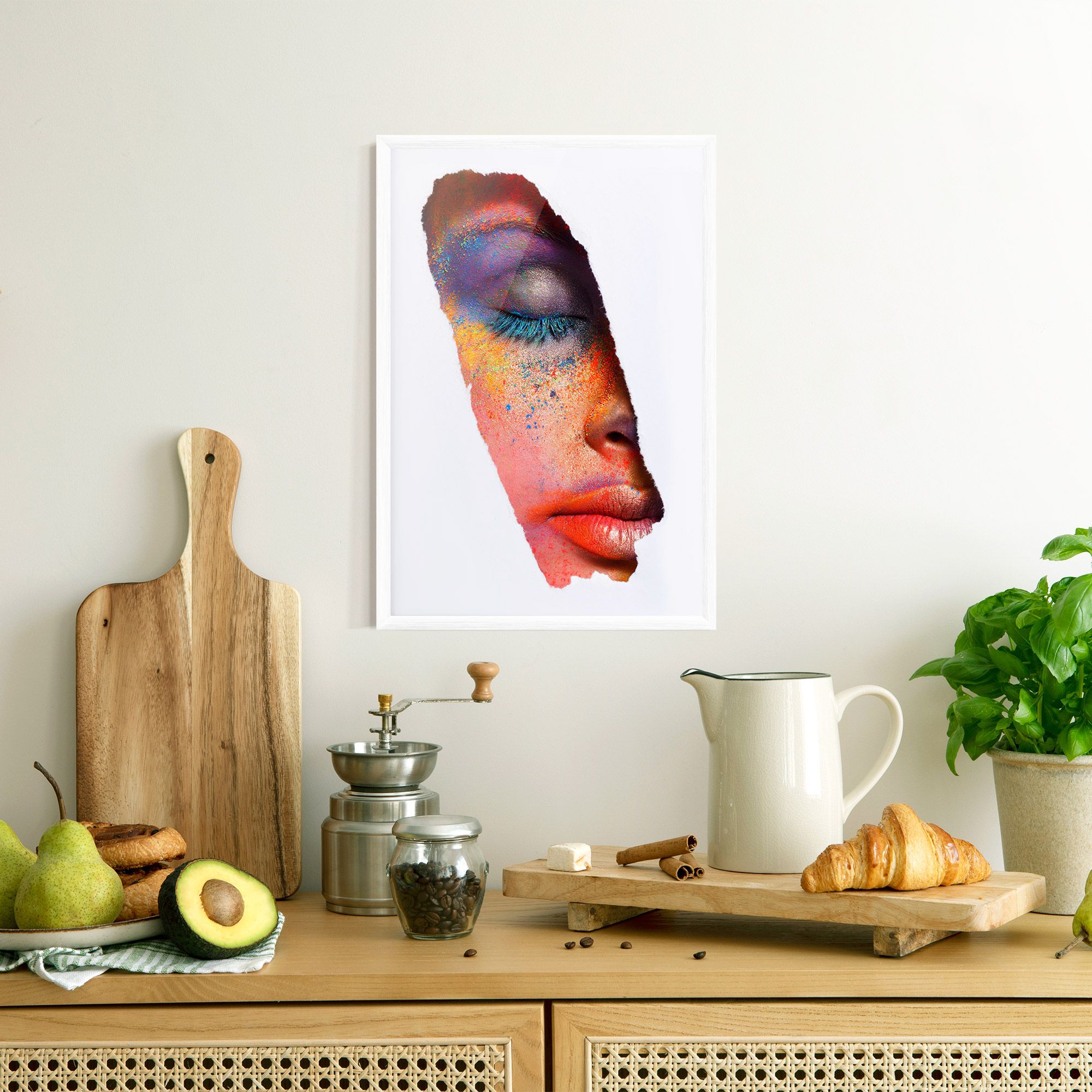 Blue Eyelashes mockup 8