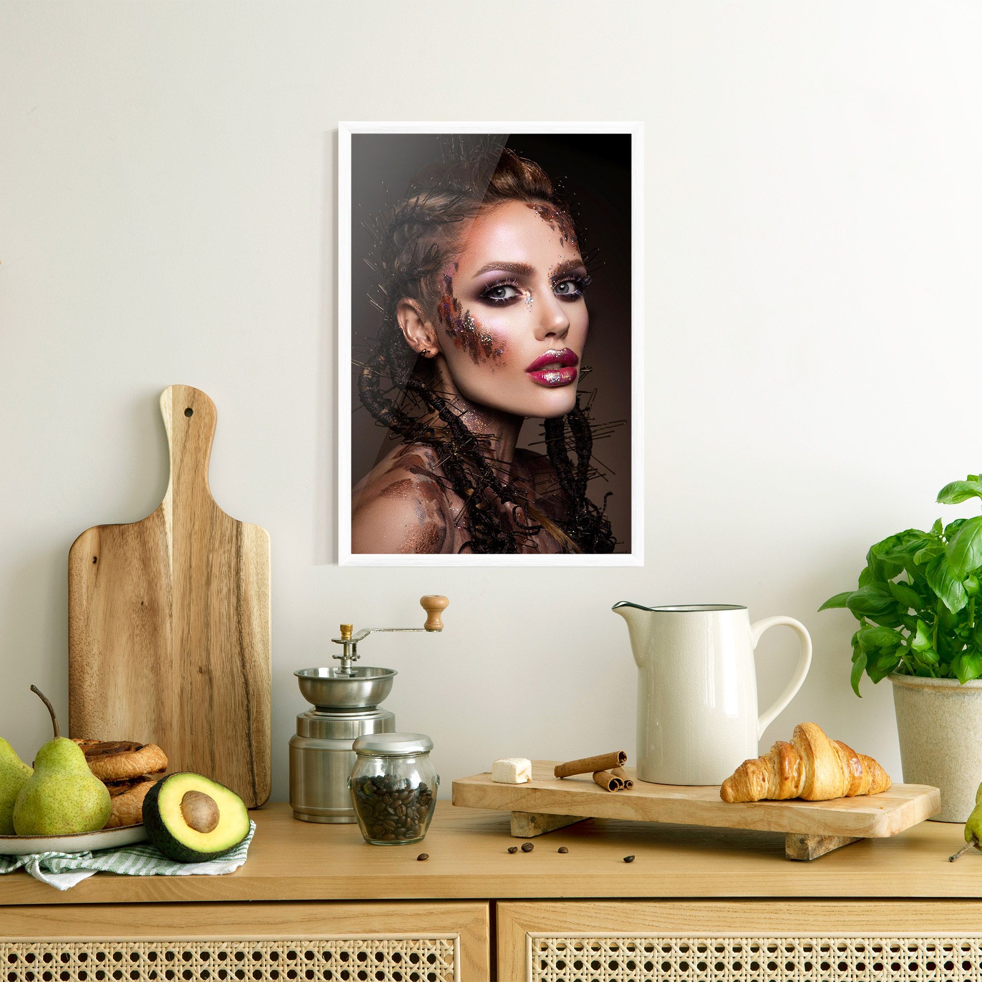 Purple Eyelashes mockup 8