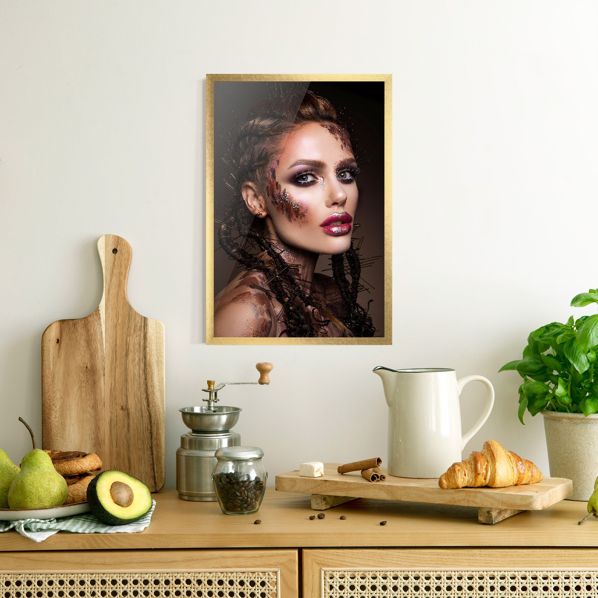 Purple Eyelashes mockup 8