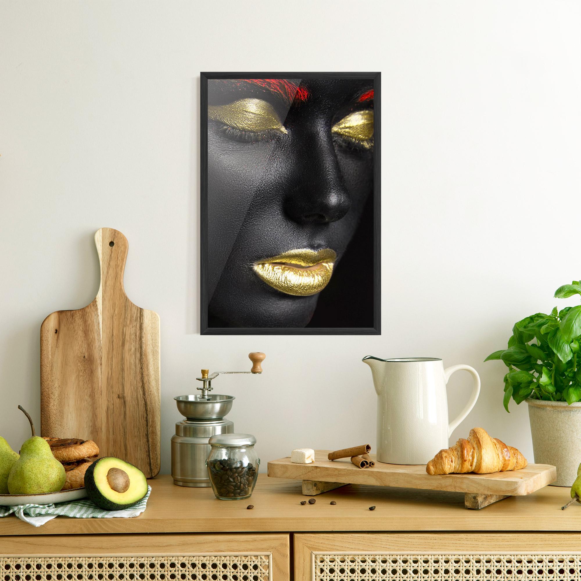 Gerahmte Poster Red Eyebrows mockup 8