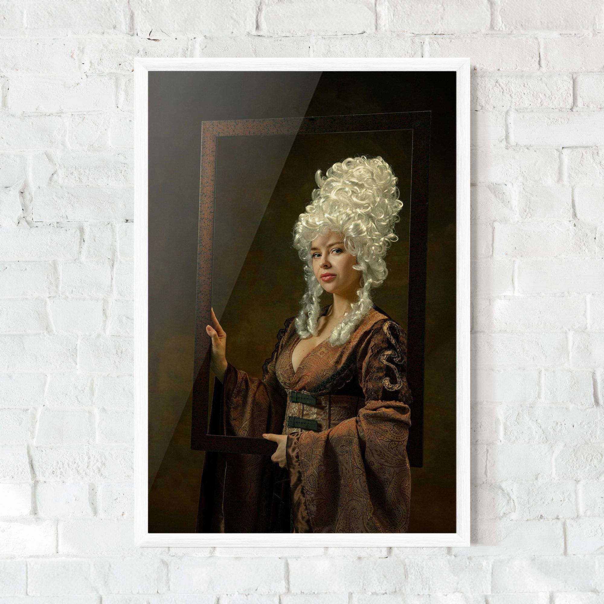 Medieval Young Woman mockup 0