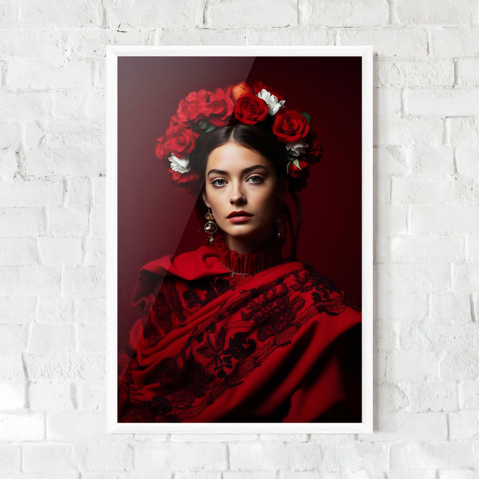 Posing With Roses mockup 0