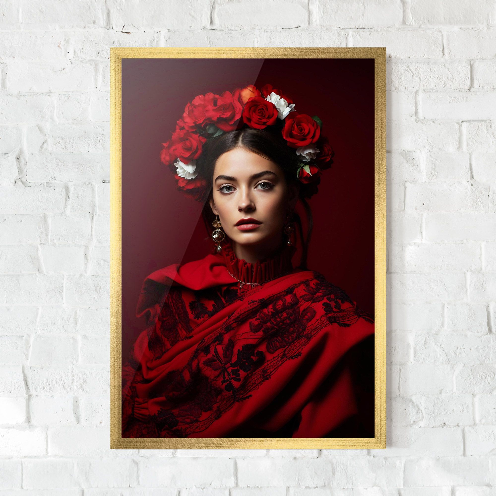 Posing With Roses mockup 0