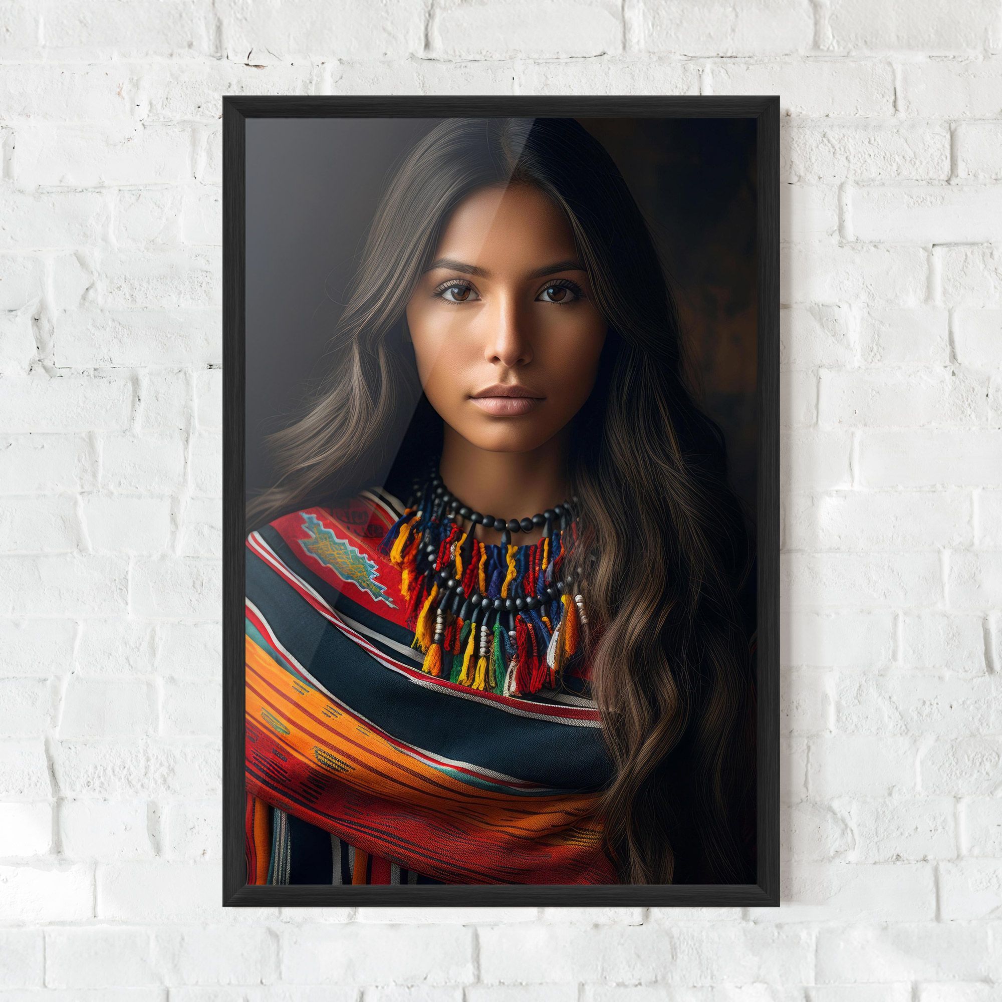 Colorful Scarf mockup 0