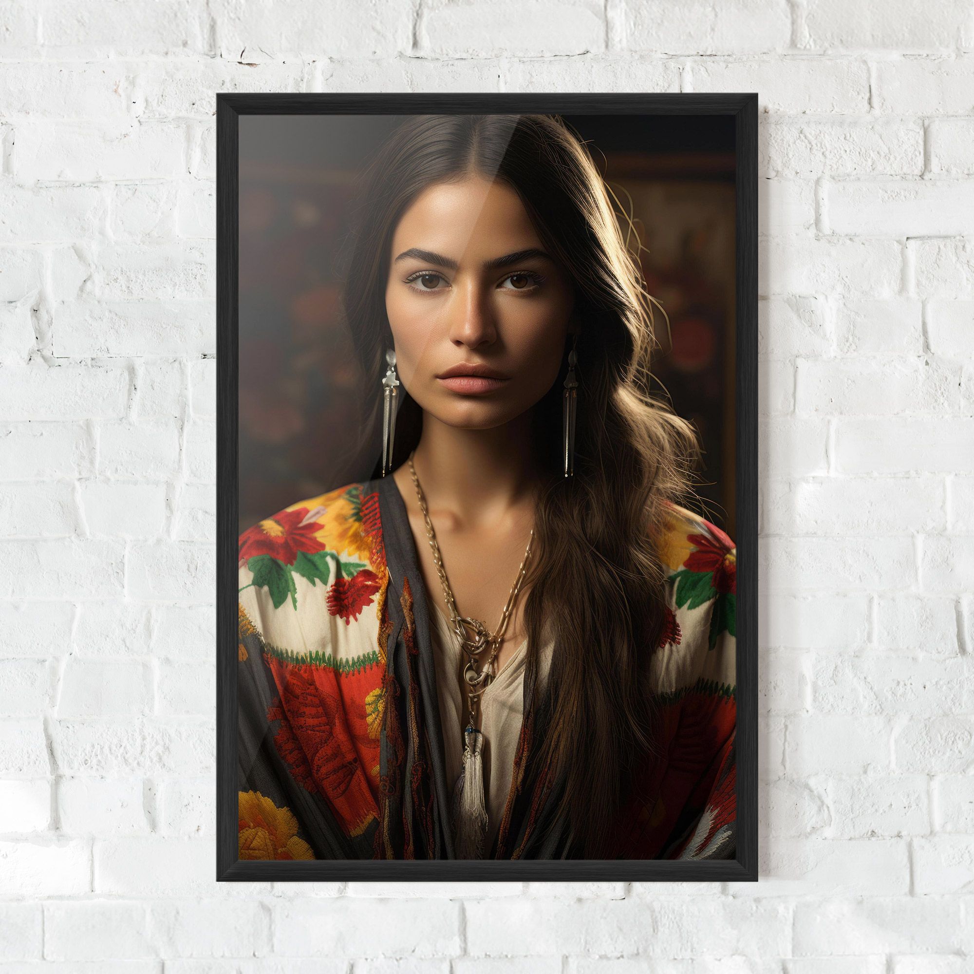 Colorful Shawl mockup 0