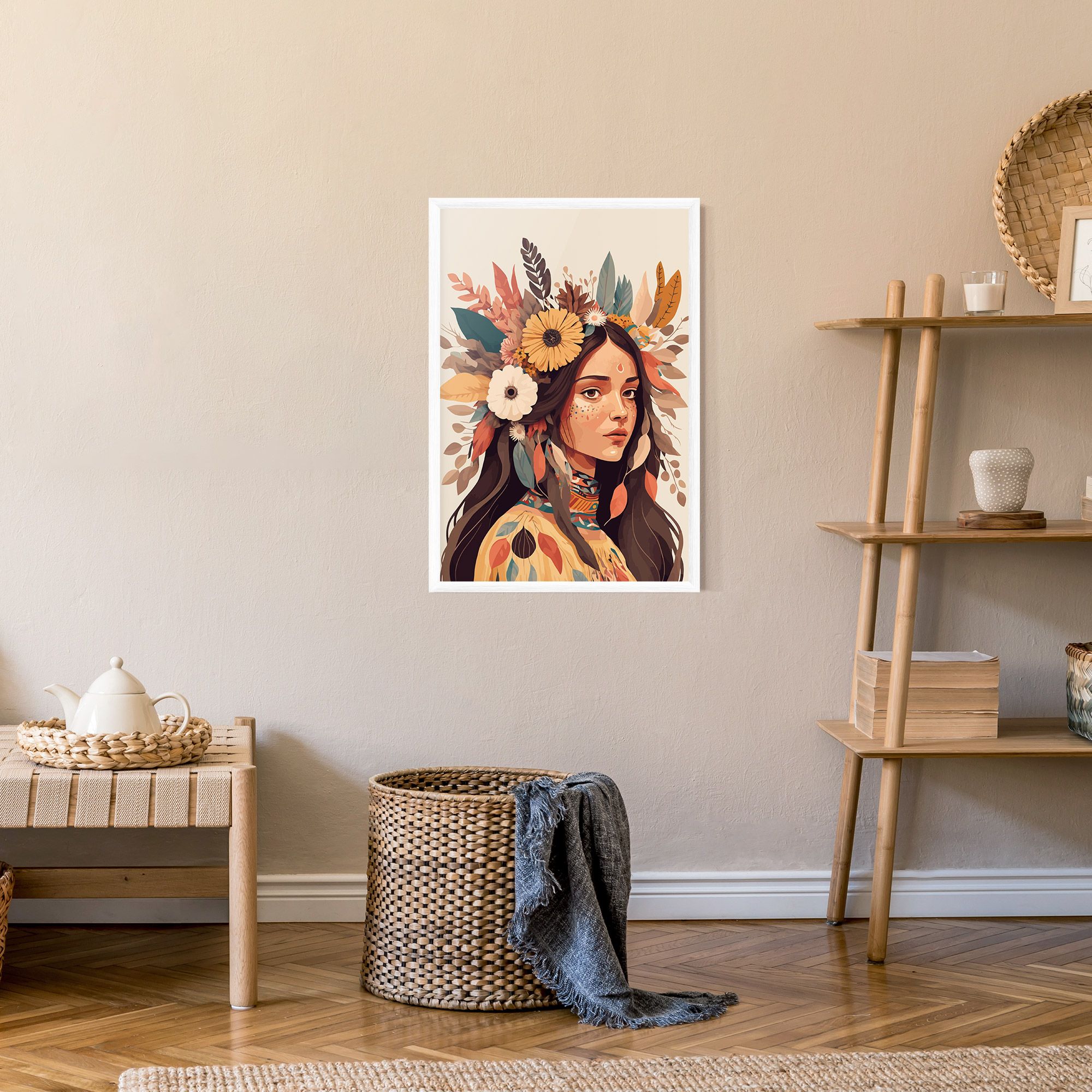Boho Girl mockup 9