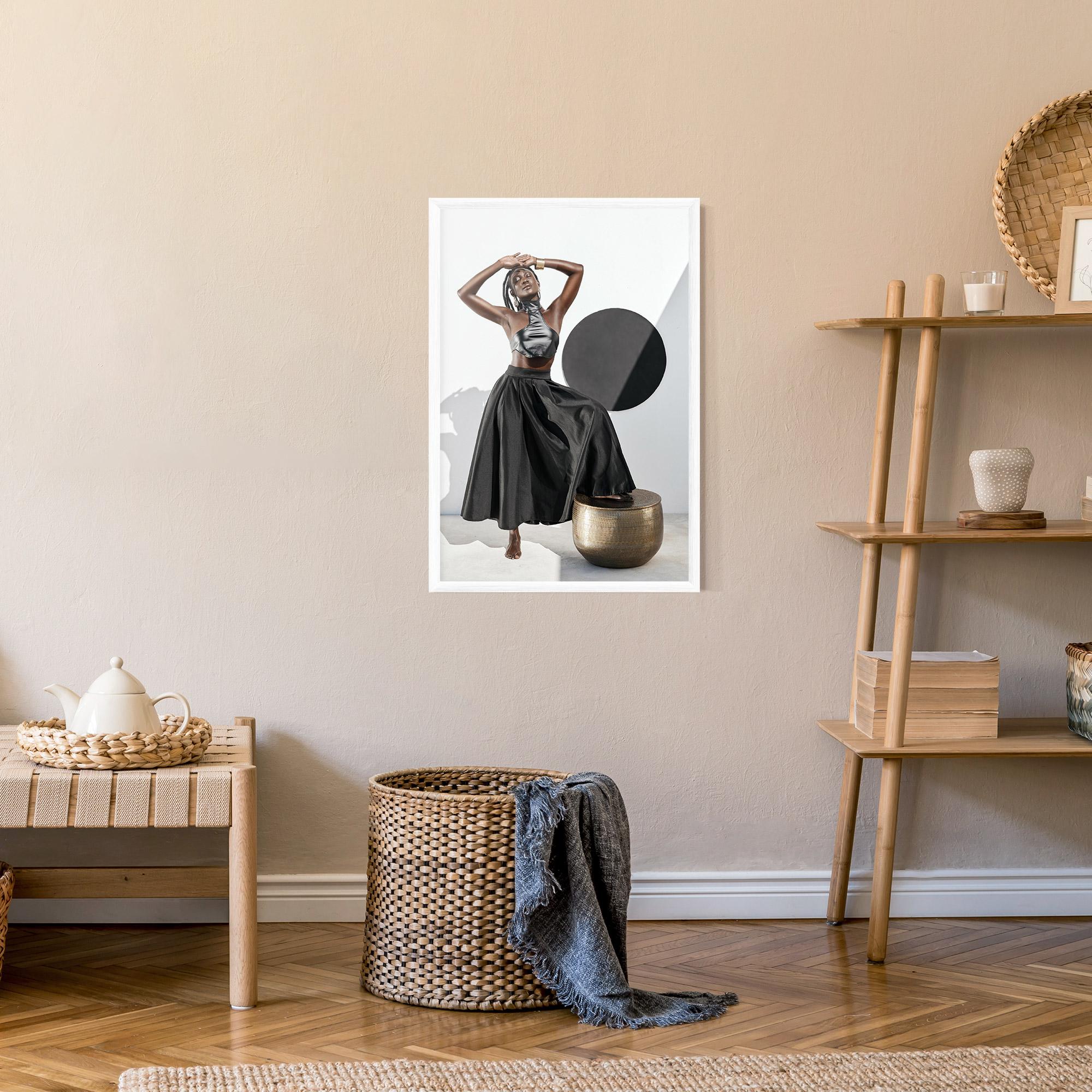 Gerahmte Poster Confidence Queen mockup 9