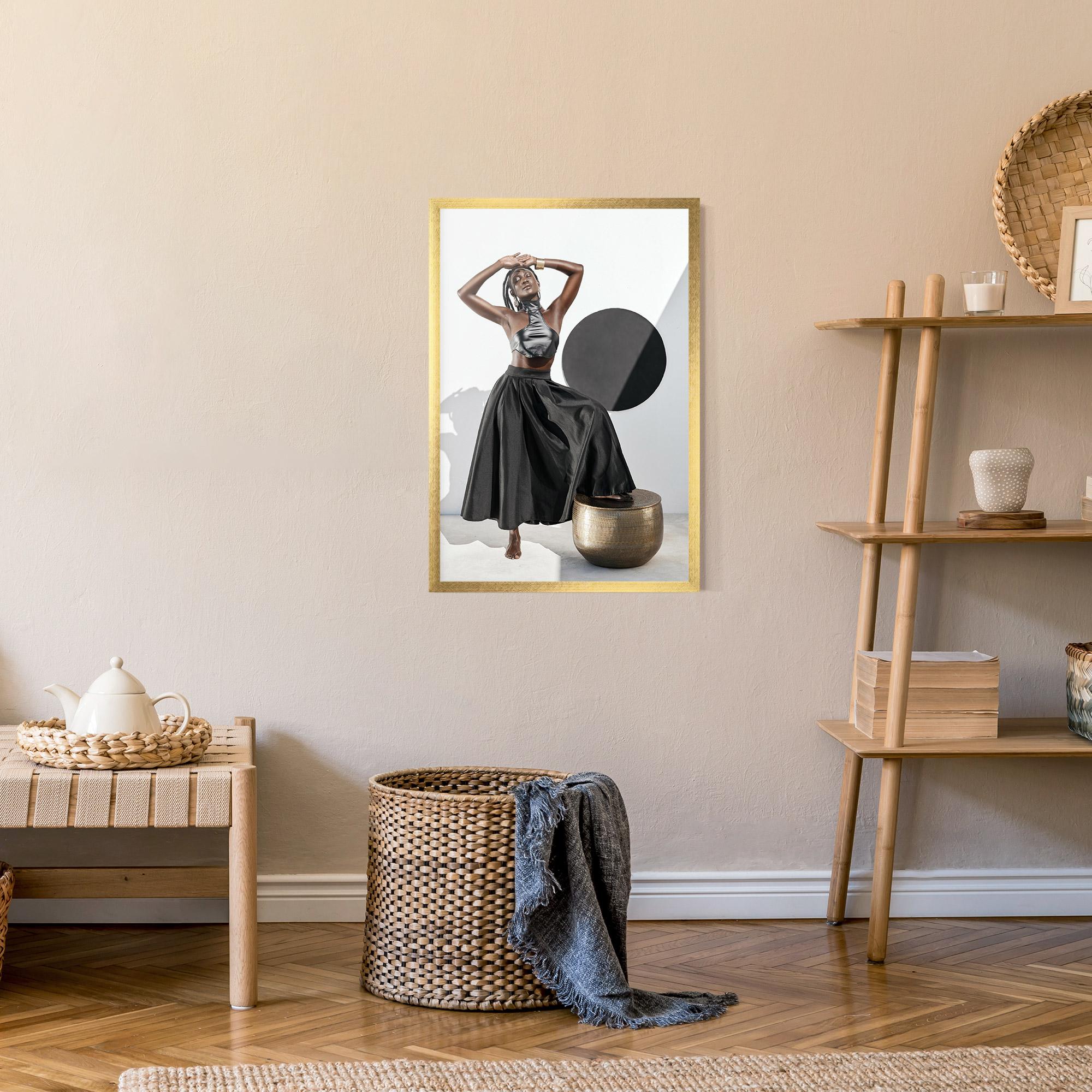 Gerahmte Poster Confidence Queen mockup 9