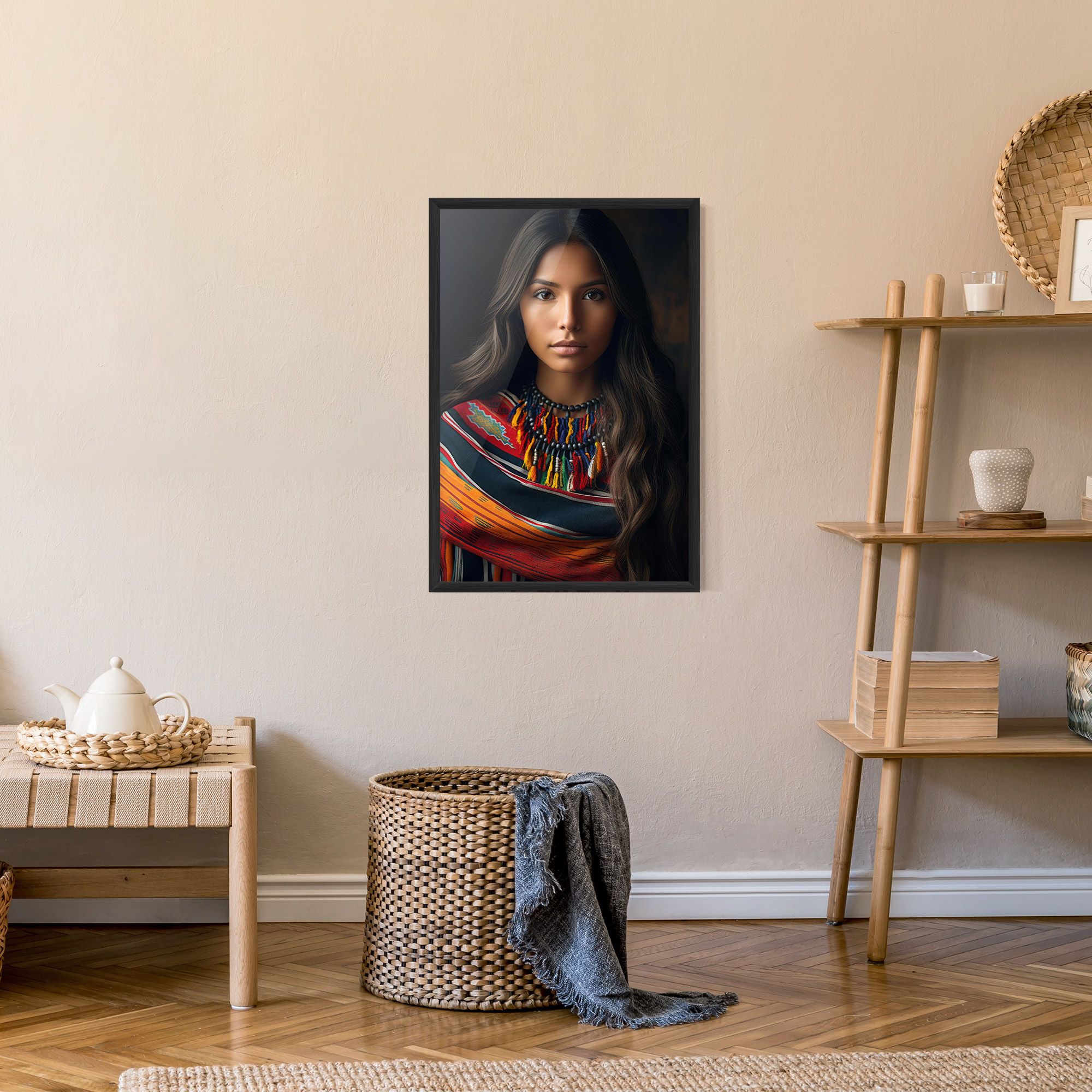 Colorful Scarf mockup 9