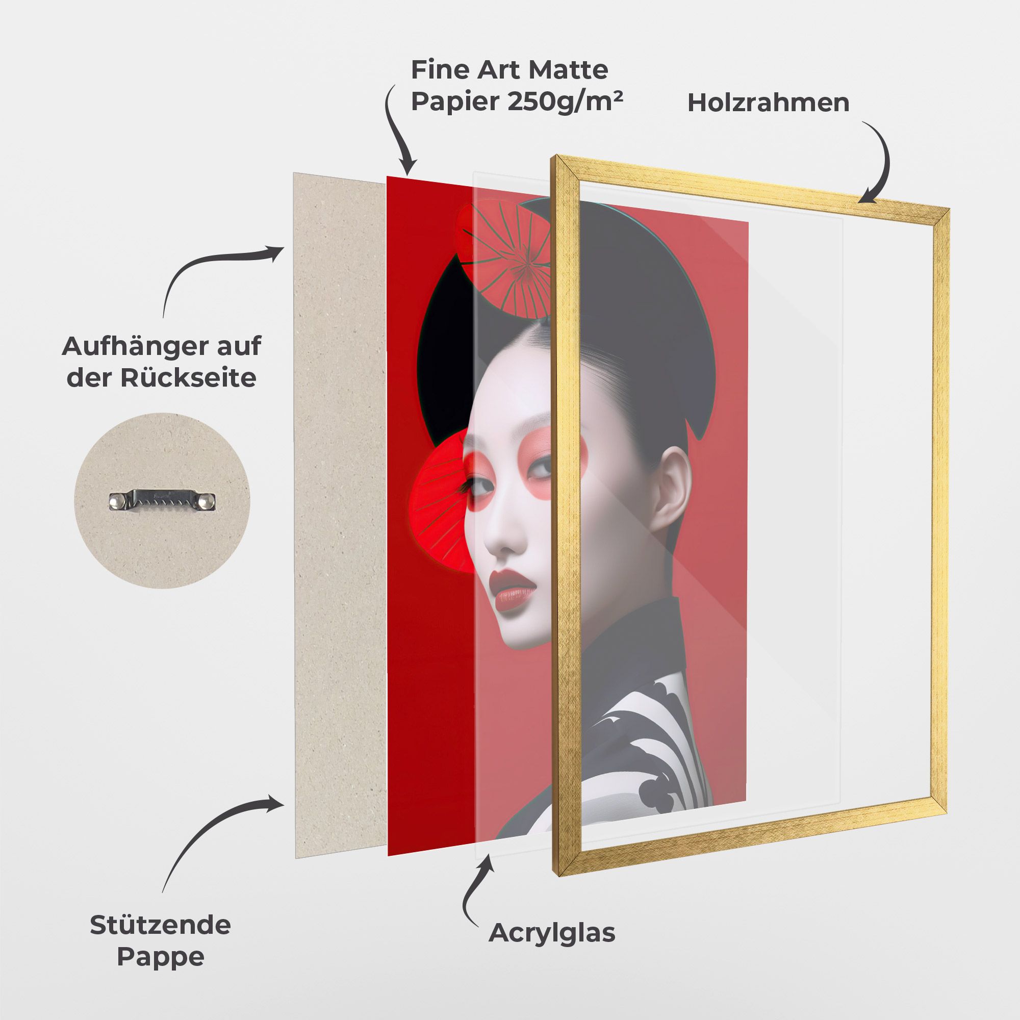 Asiatic Red Makeup mockup 1