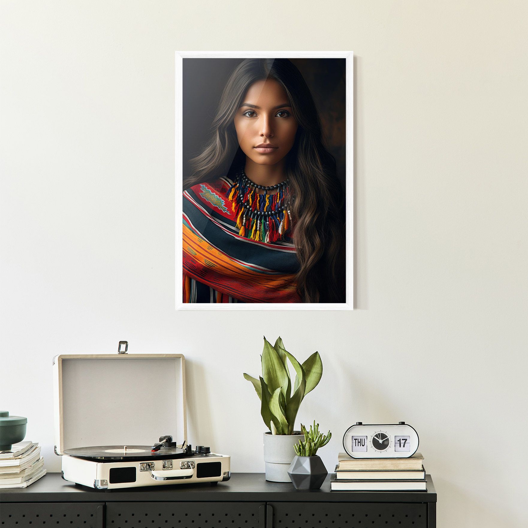 Colorful Scarf mockup 2