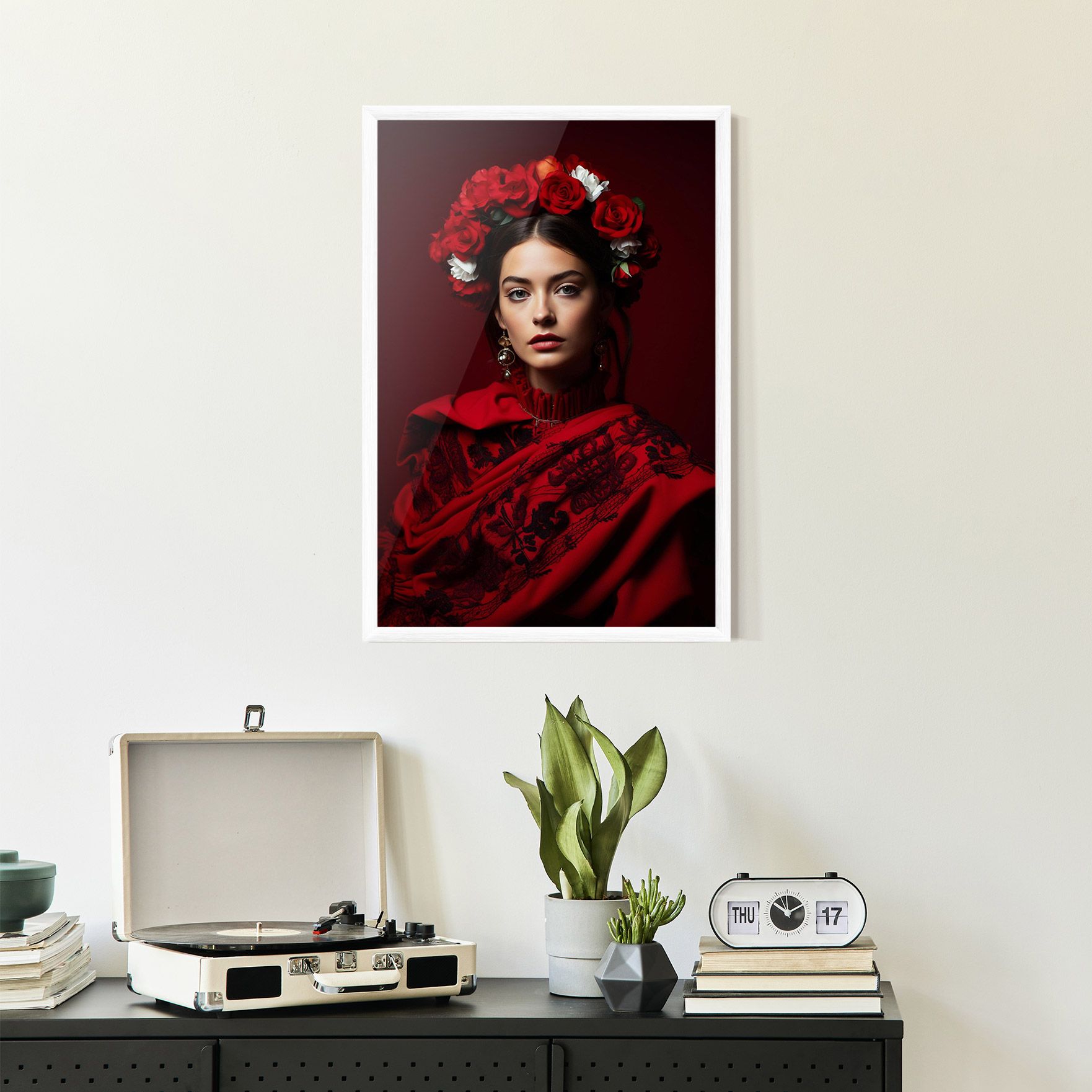 Posing With Roses mockup 2