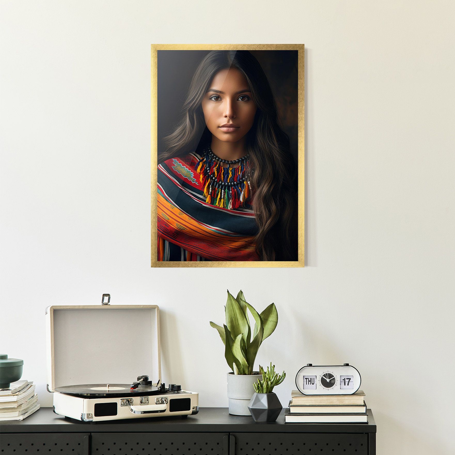 Colorful Scarf mockup 2