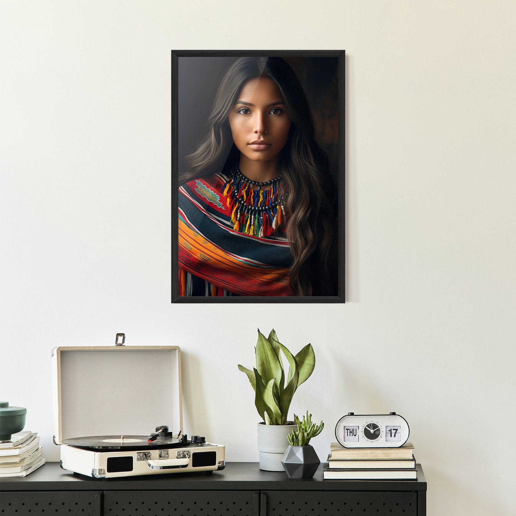 Colorful Scarf mockup 2