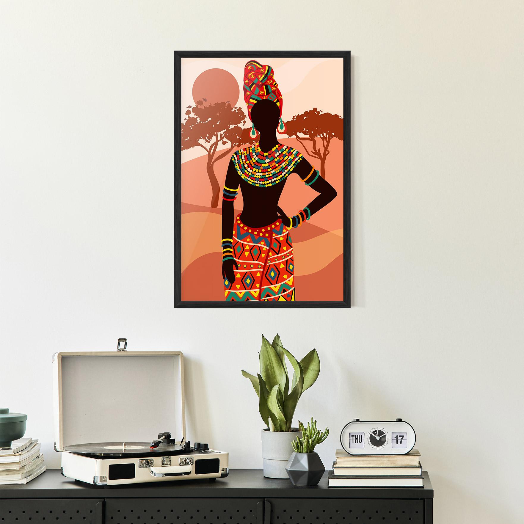 Gerahmte Poster Traditional Clothes mockup 2