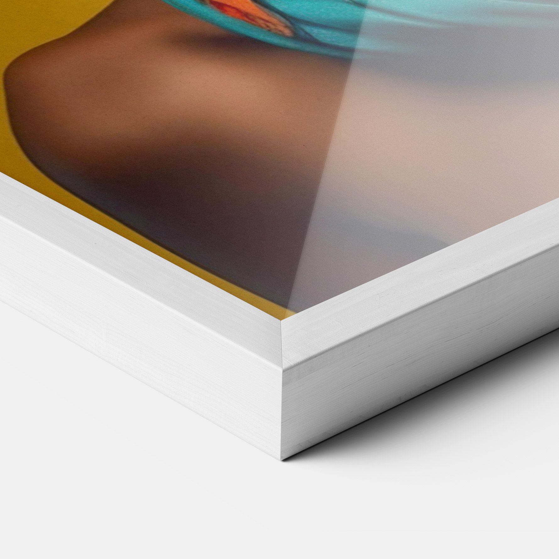 African Yellow Portrait mockup 3