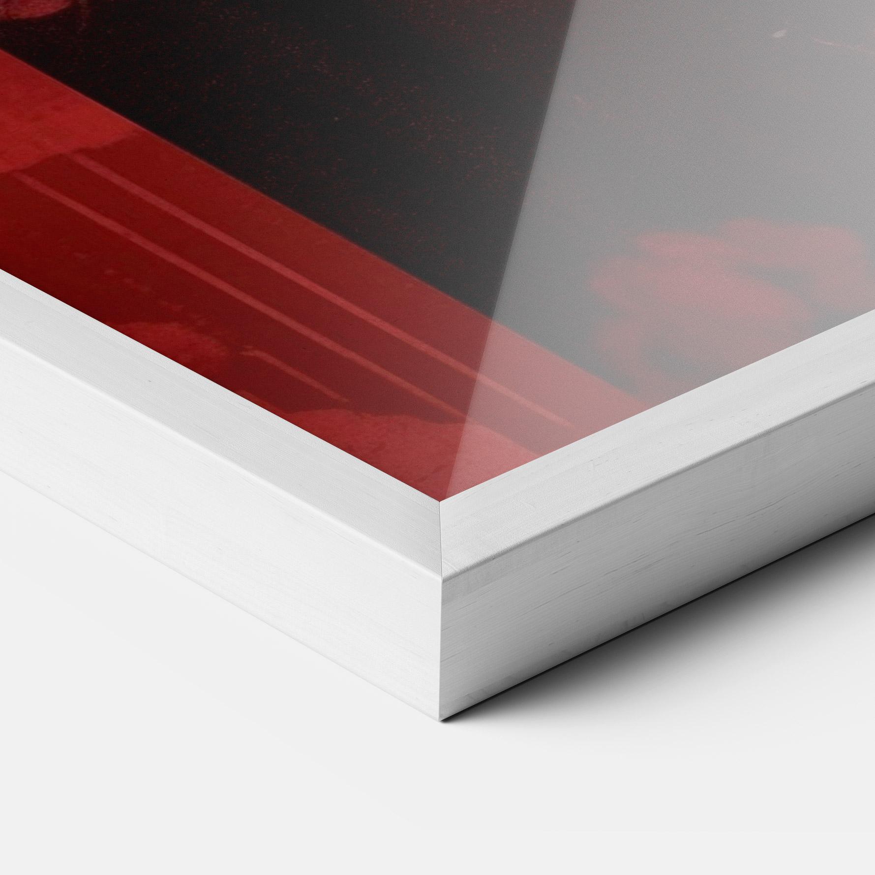 Gerahmte Poster Black Asiatic Makeup mockup 3