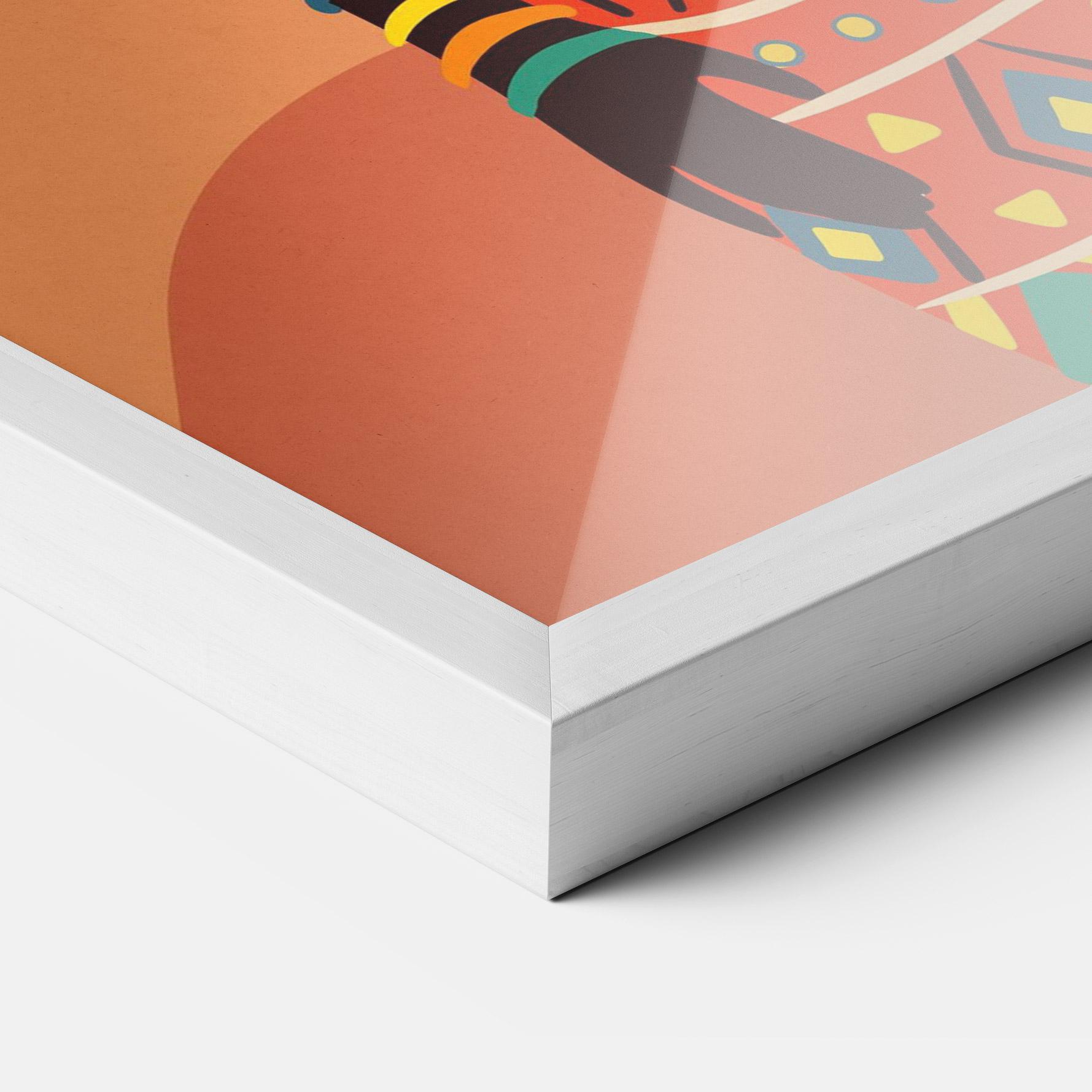 Gerahmte Poster Traditional Clothes mockup 3