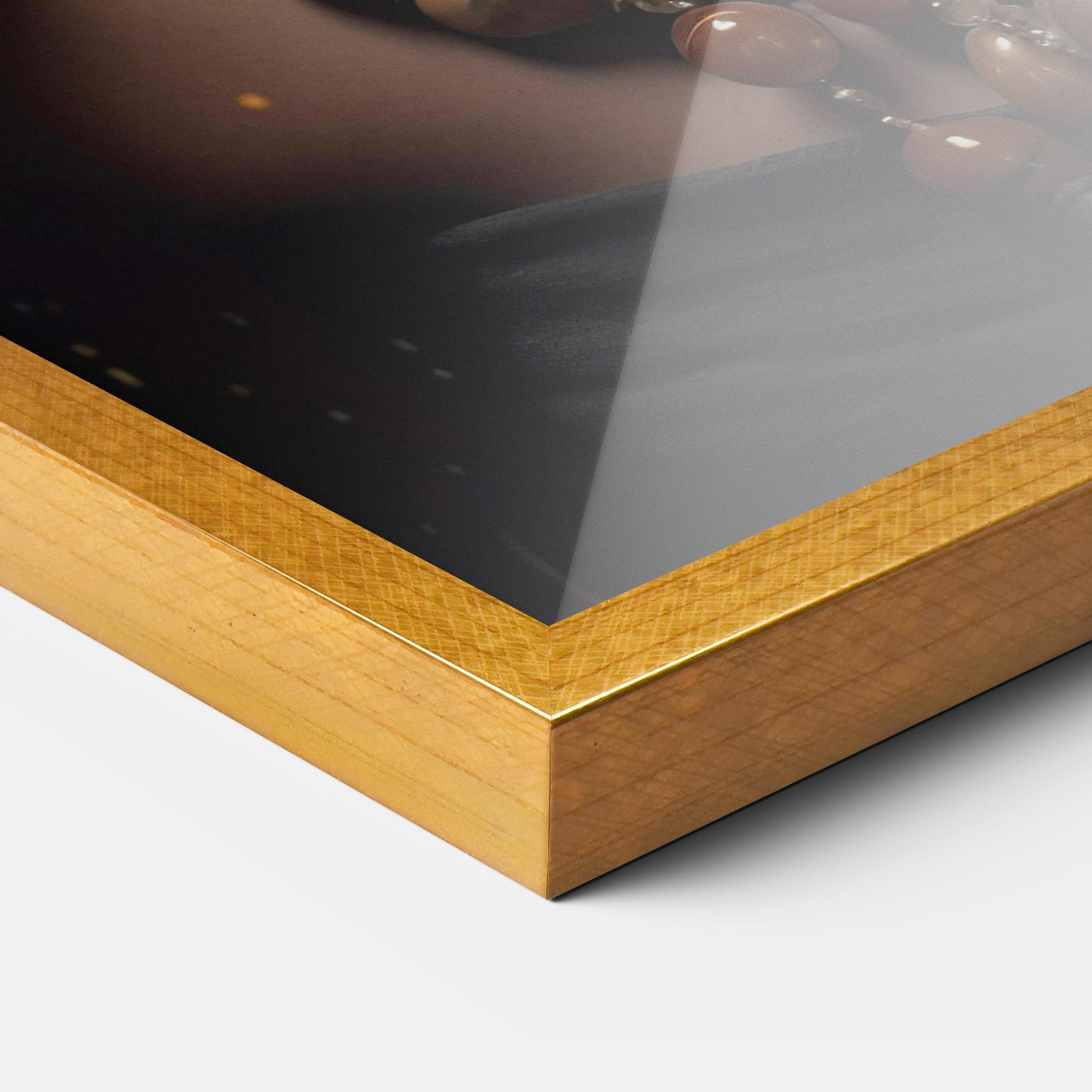 Gerahmte Poster African Orange Necklace mockup 3