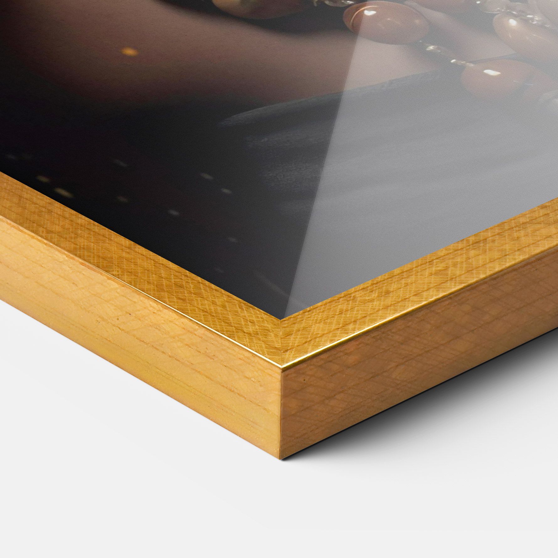 African Orange Necklace mockup 3