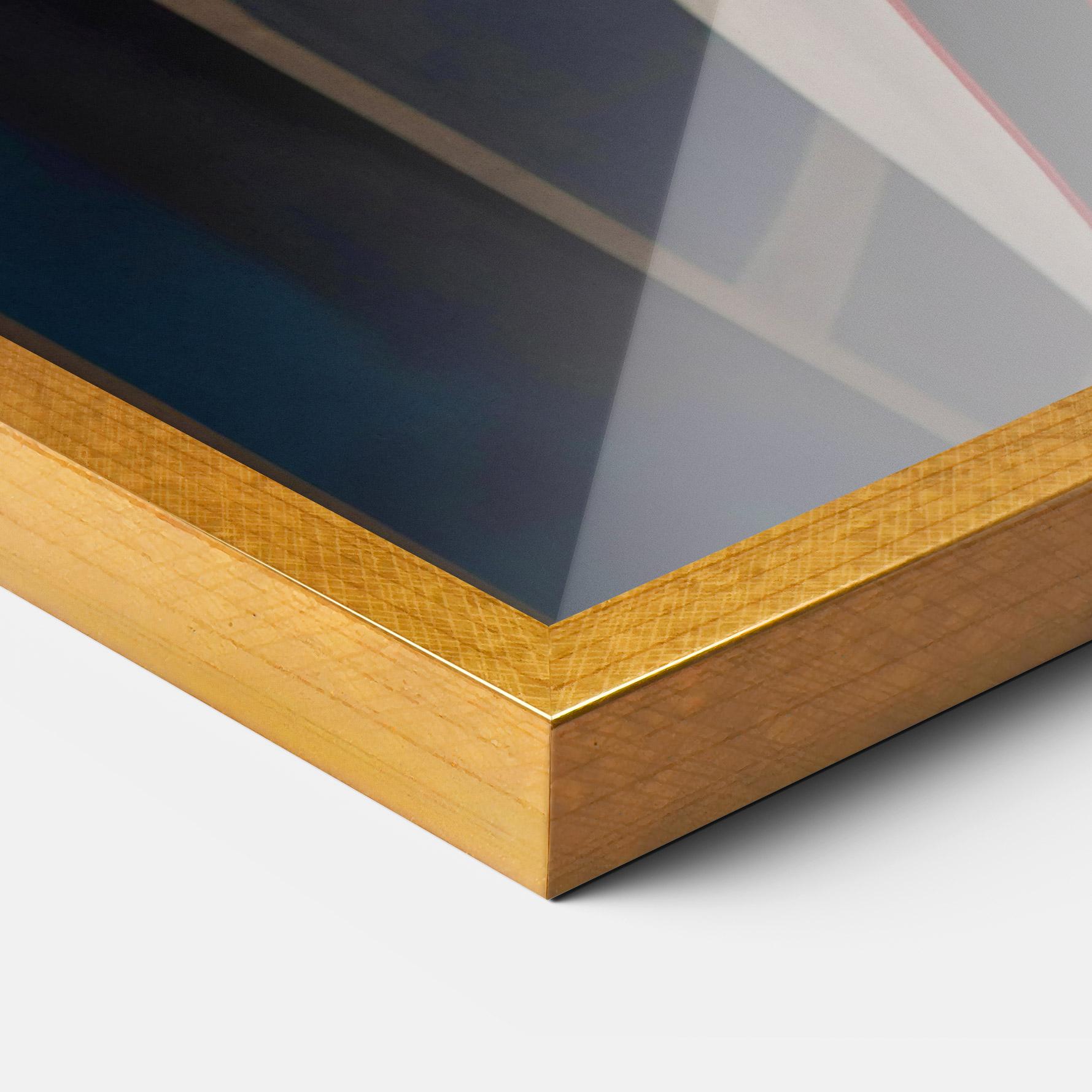 Gerahmte Poster Asian Big Earrings mockup 3