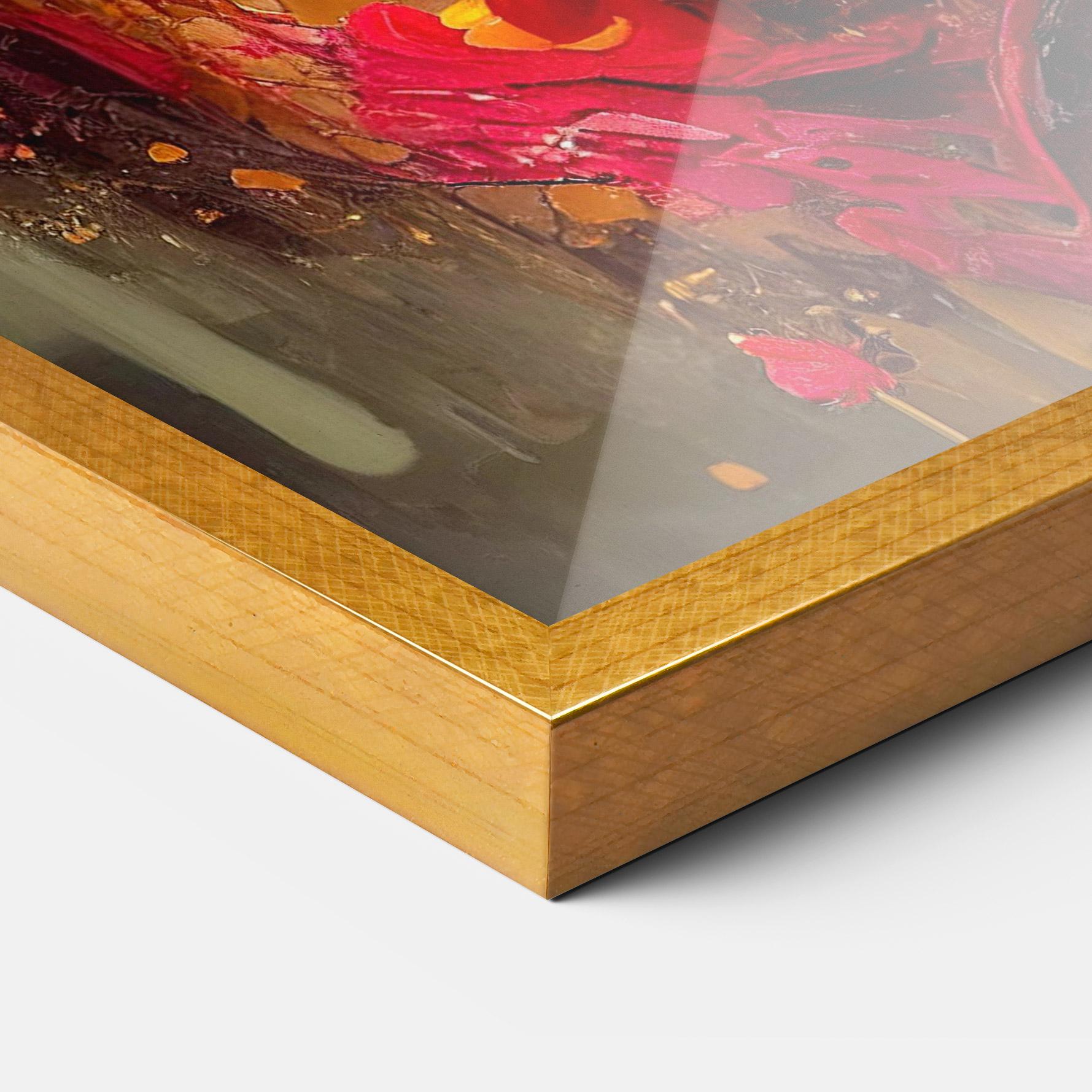 Gerahmte Poster Ebony Woman mockup 3