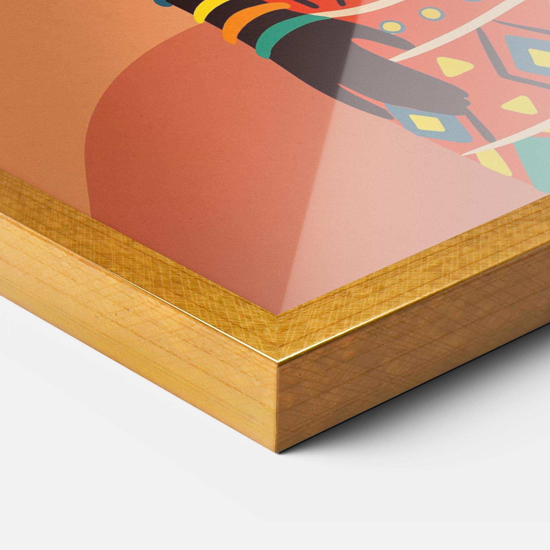 Gerahmte Poster Traditional Clothes mockup 3