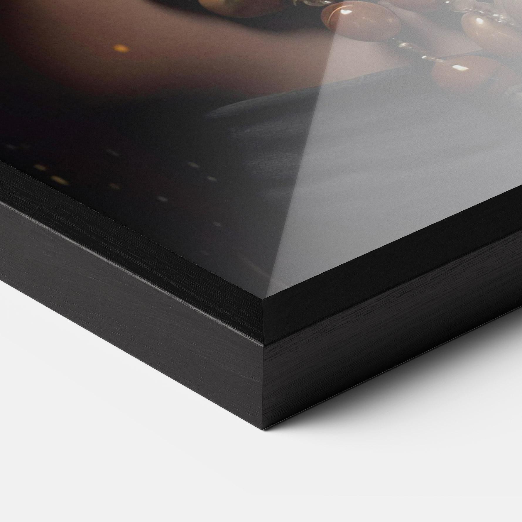 Gerahmte Poster African Orange Necklace mockup 3