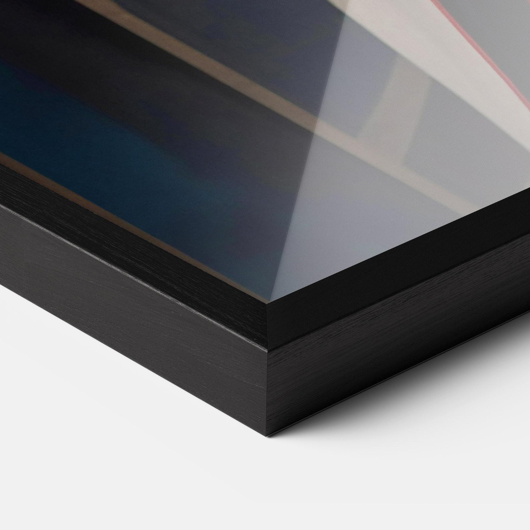 Gerahmte Poster Asian Big Earrings mockup 3