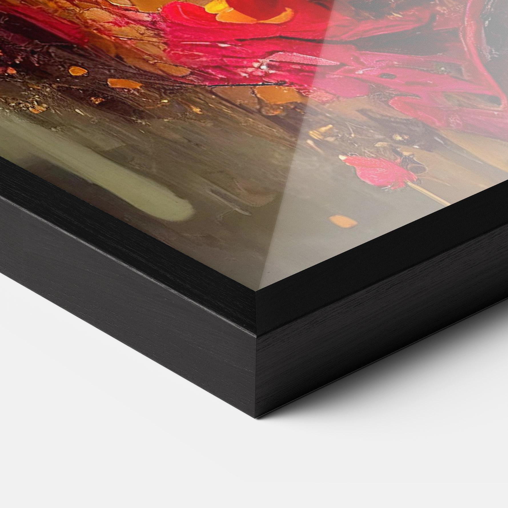 Gerahmte Poster Ebony Woman mockup 3