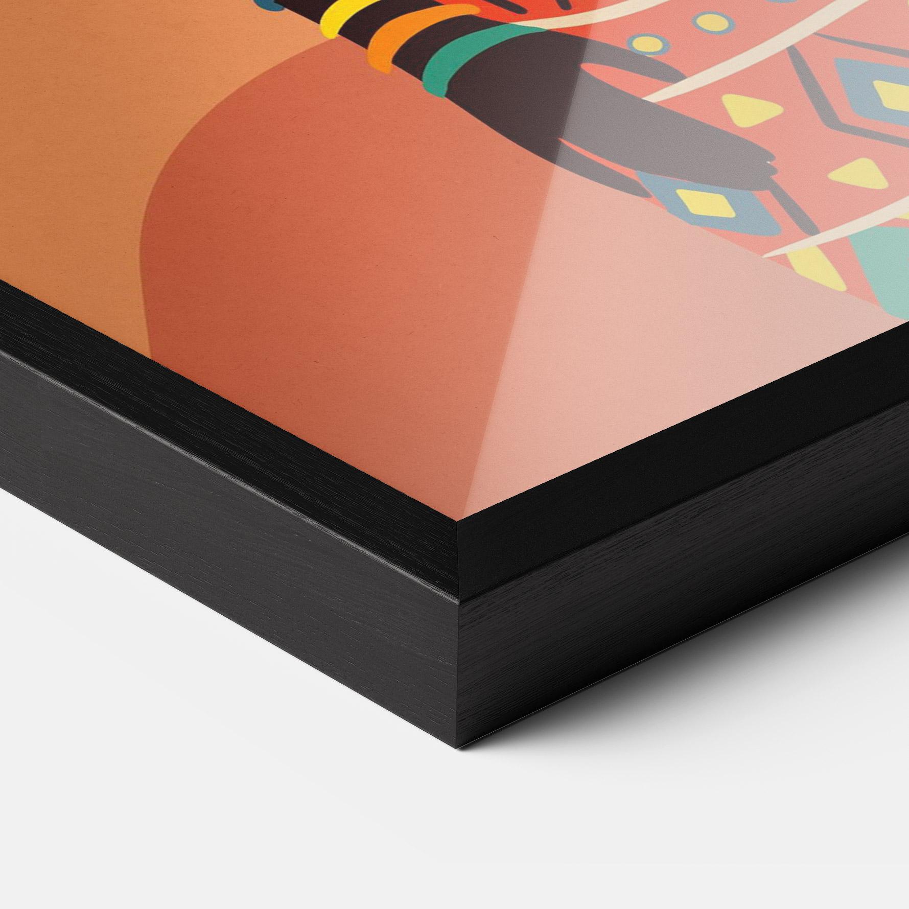 Gerahmte Poster Traditional Clothes mockup 3