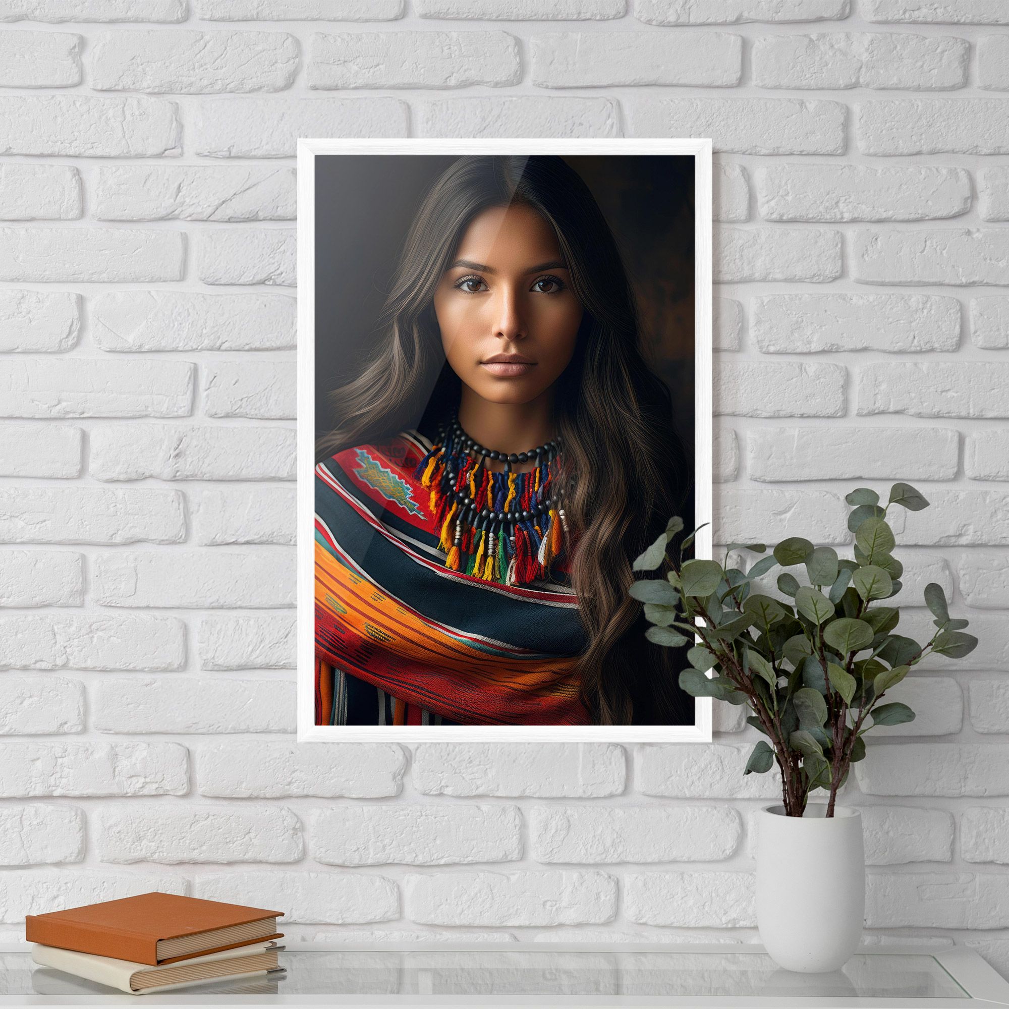 Colorful Scarf mockup 5