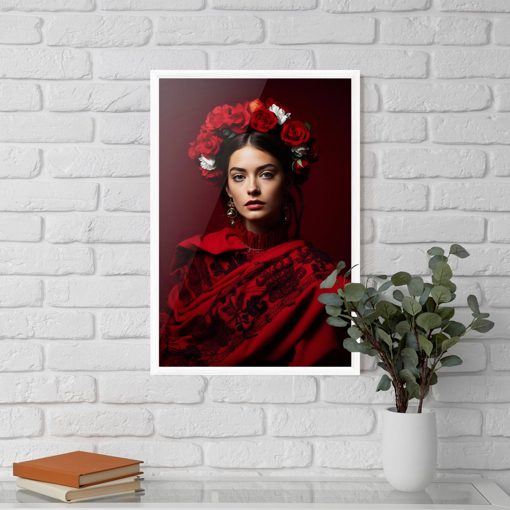 Posing With Roses mockup 5