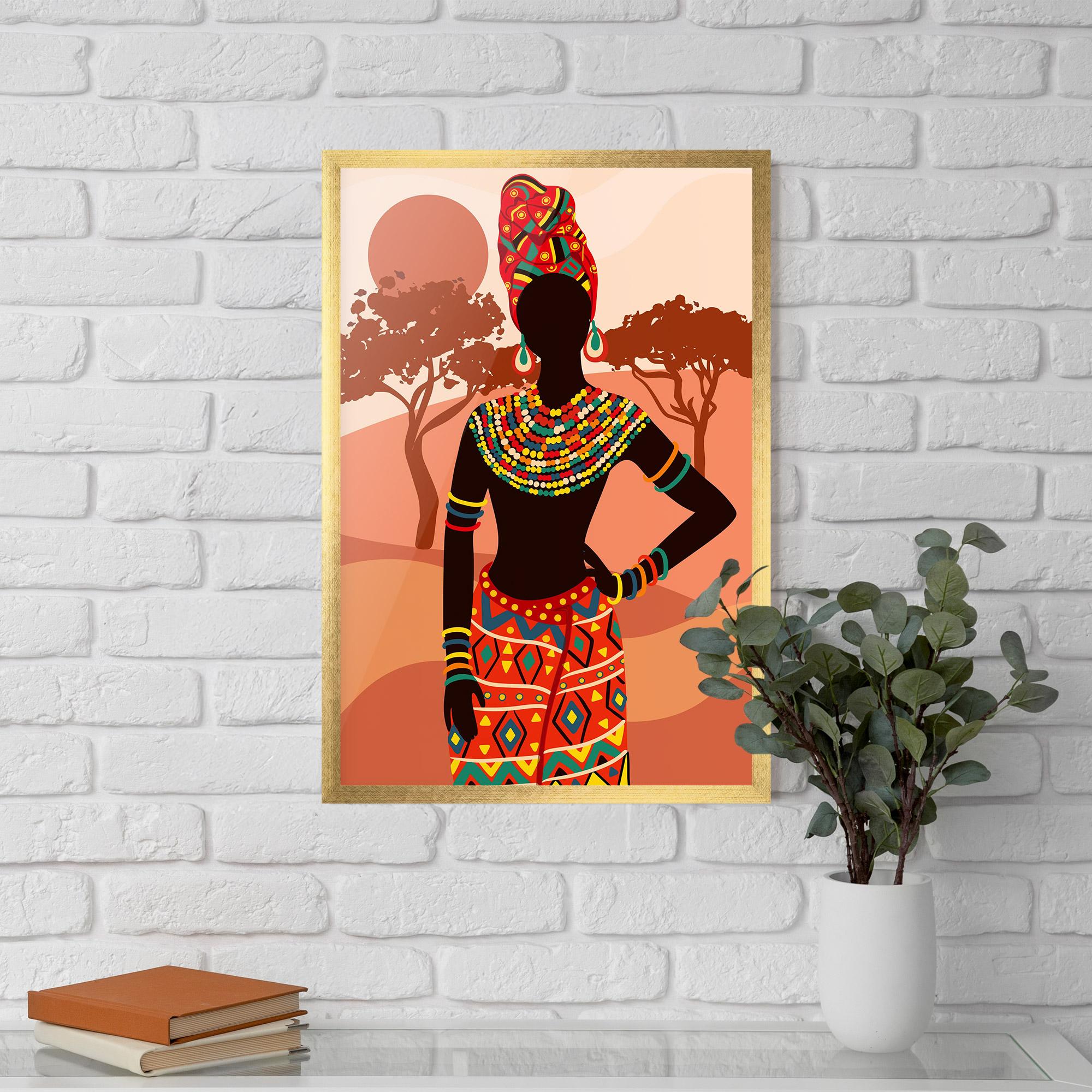 Gerahmte Poster Traditional Clothes mockup 5