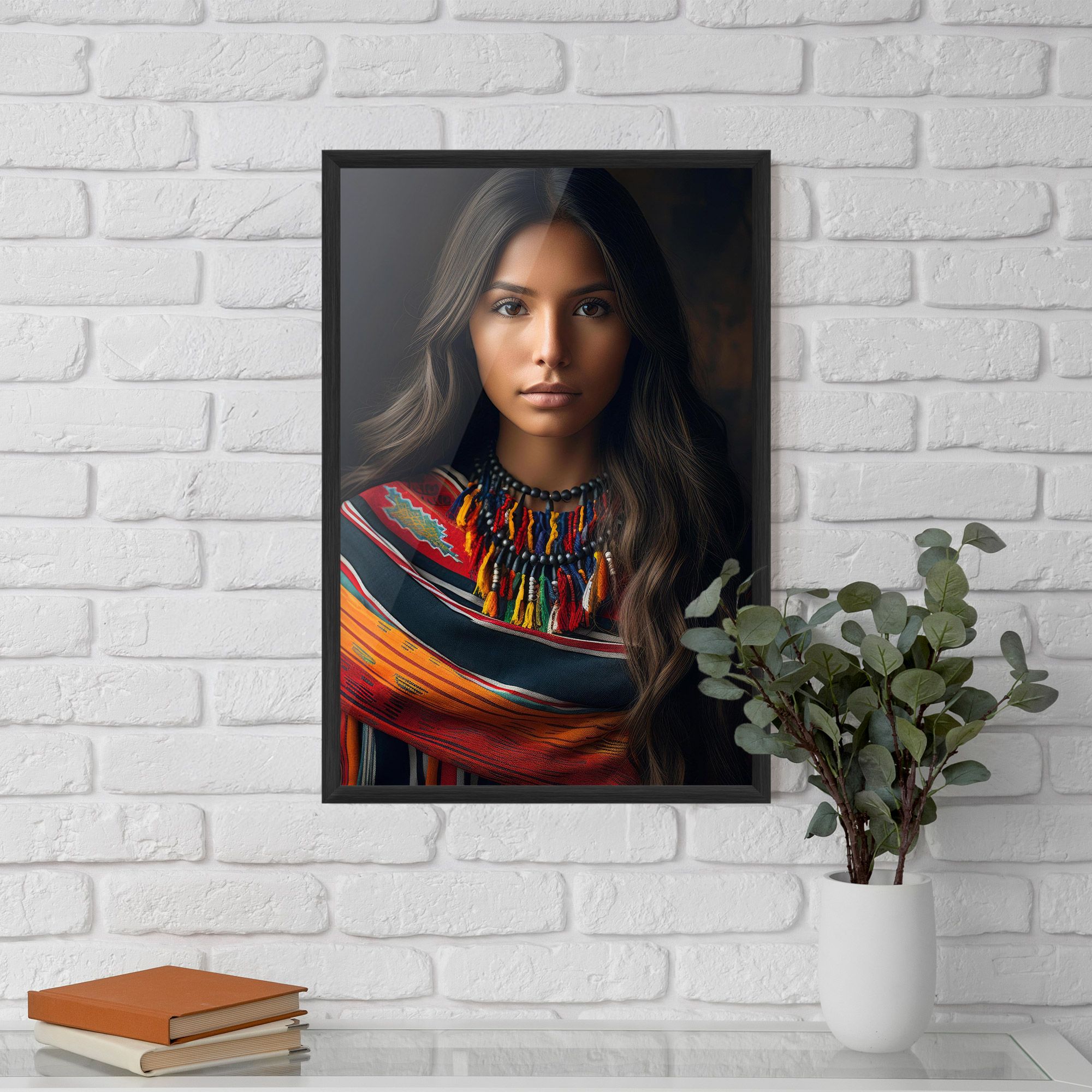 Colorful Scarf mockup 5