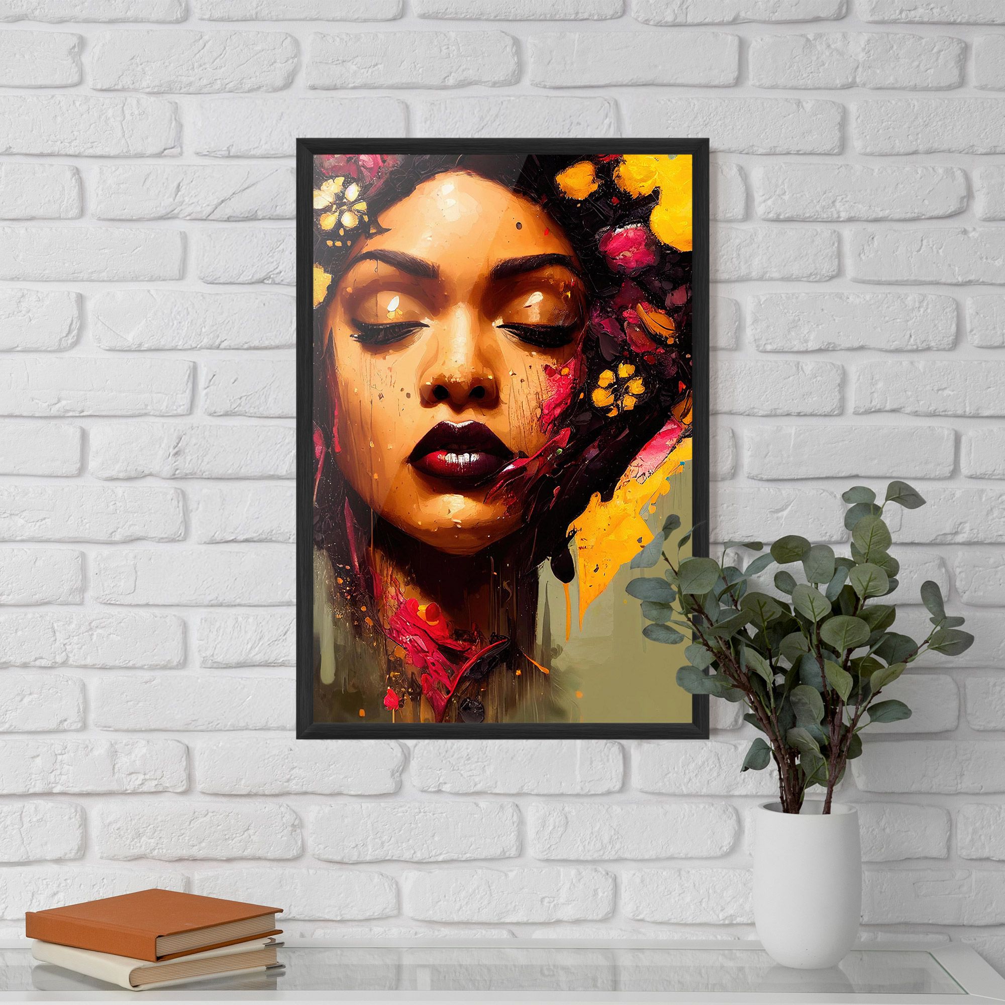 Ebony Woman mockup 5