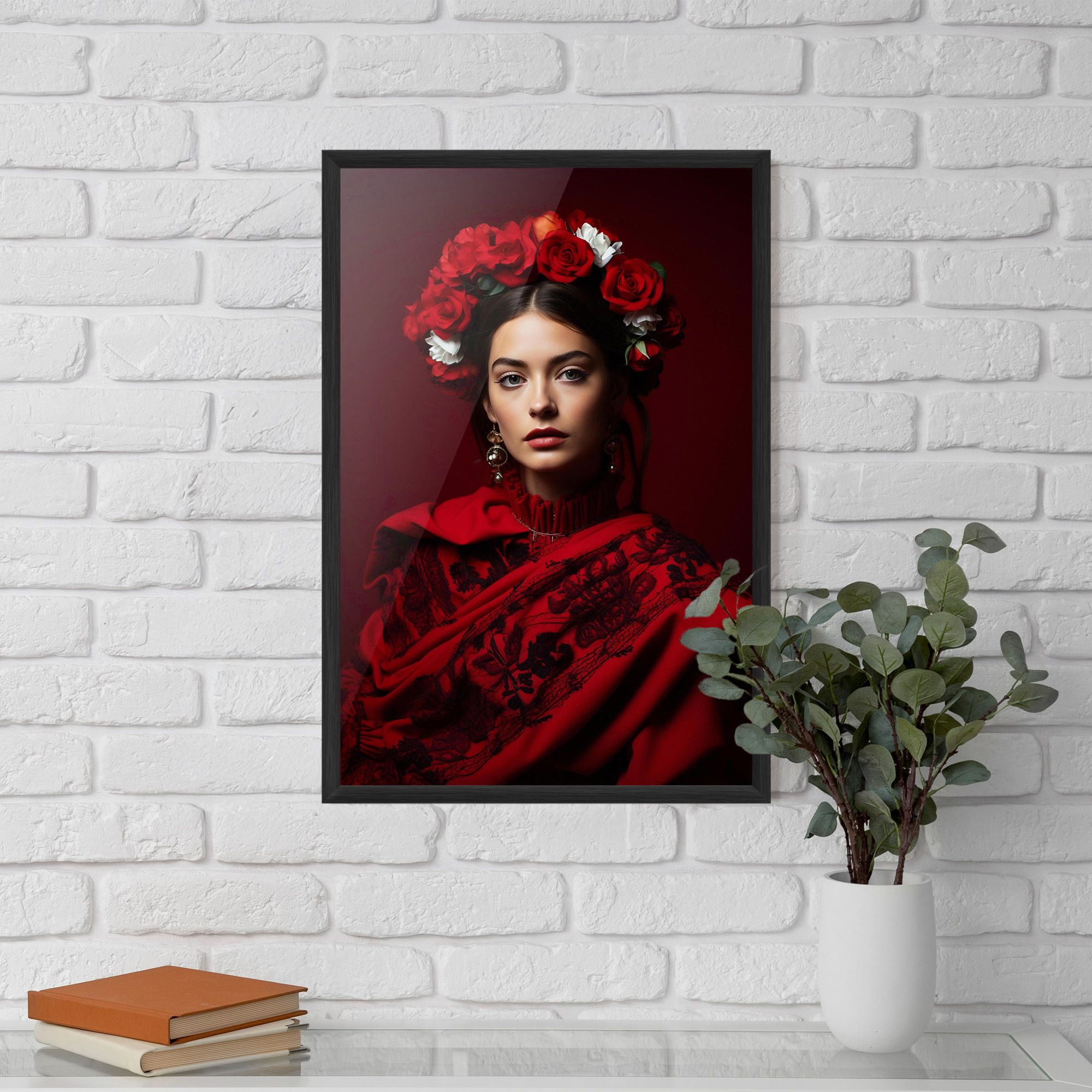 Posing With Roses mockup 5