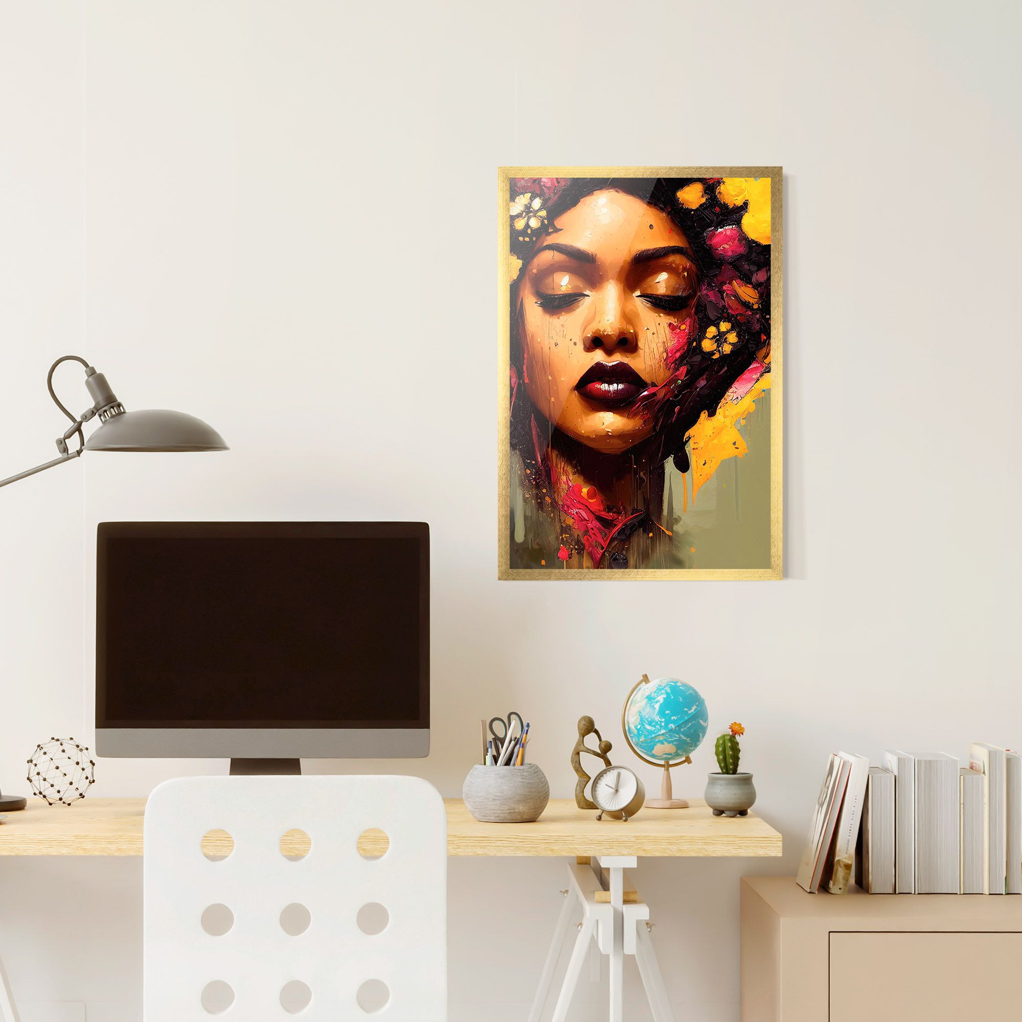 Ebony Woman mockup 6