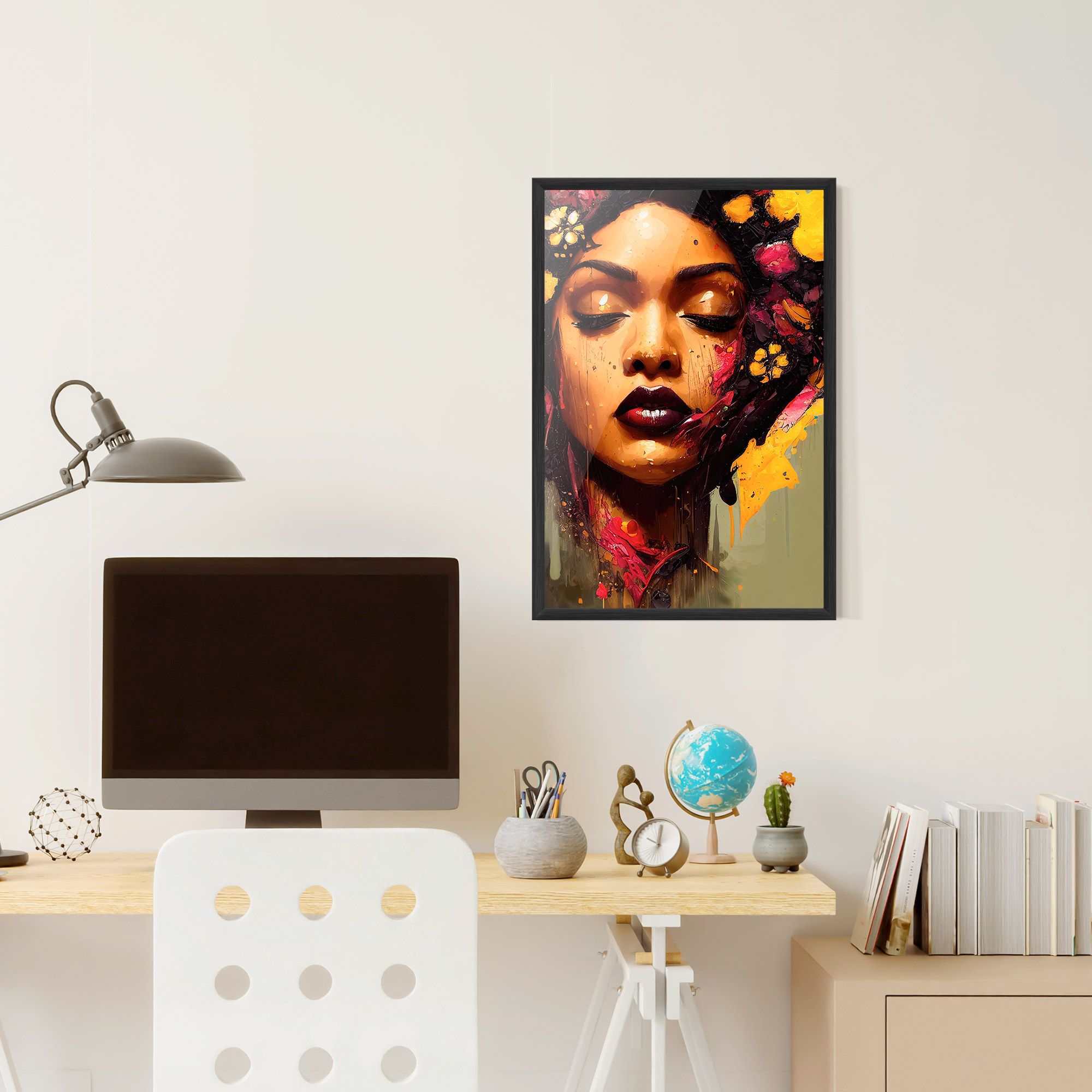 Ebony Woman mockup 6