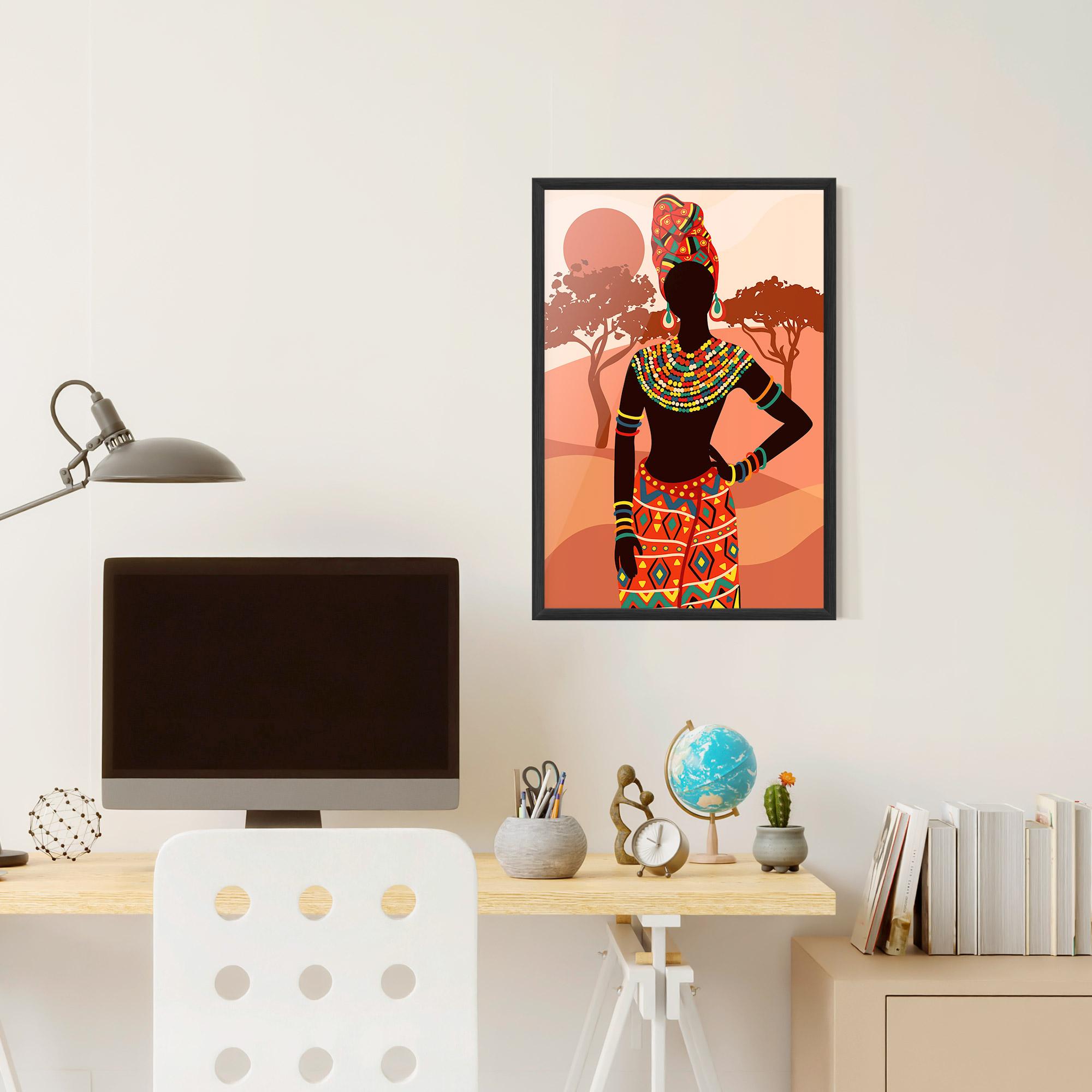 Gerahmte Poster Traditional Clothes mockup 6