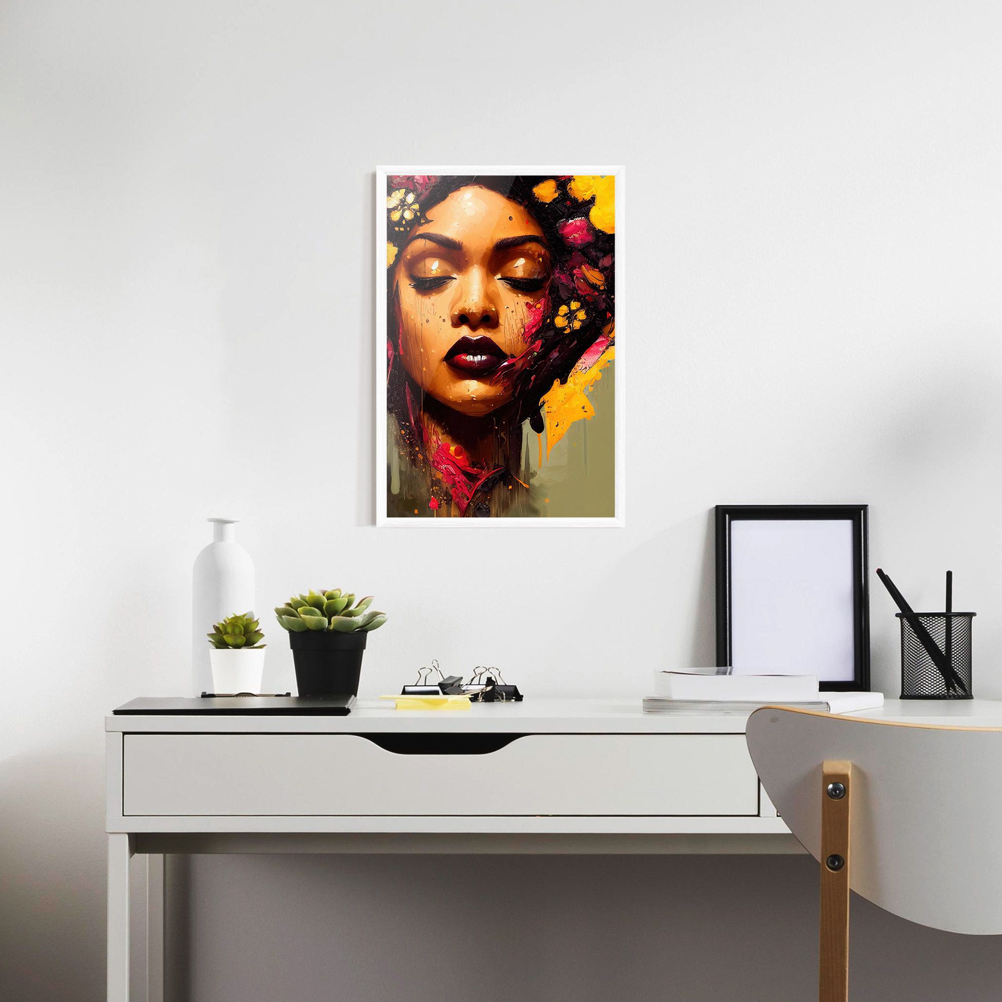 Ebony Woman mockup 7