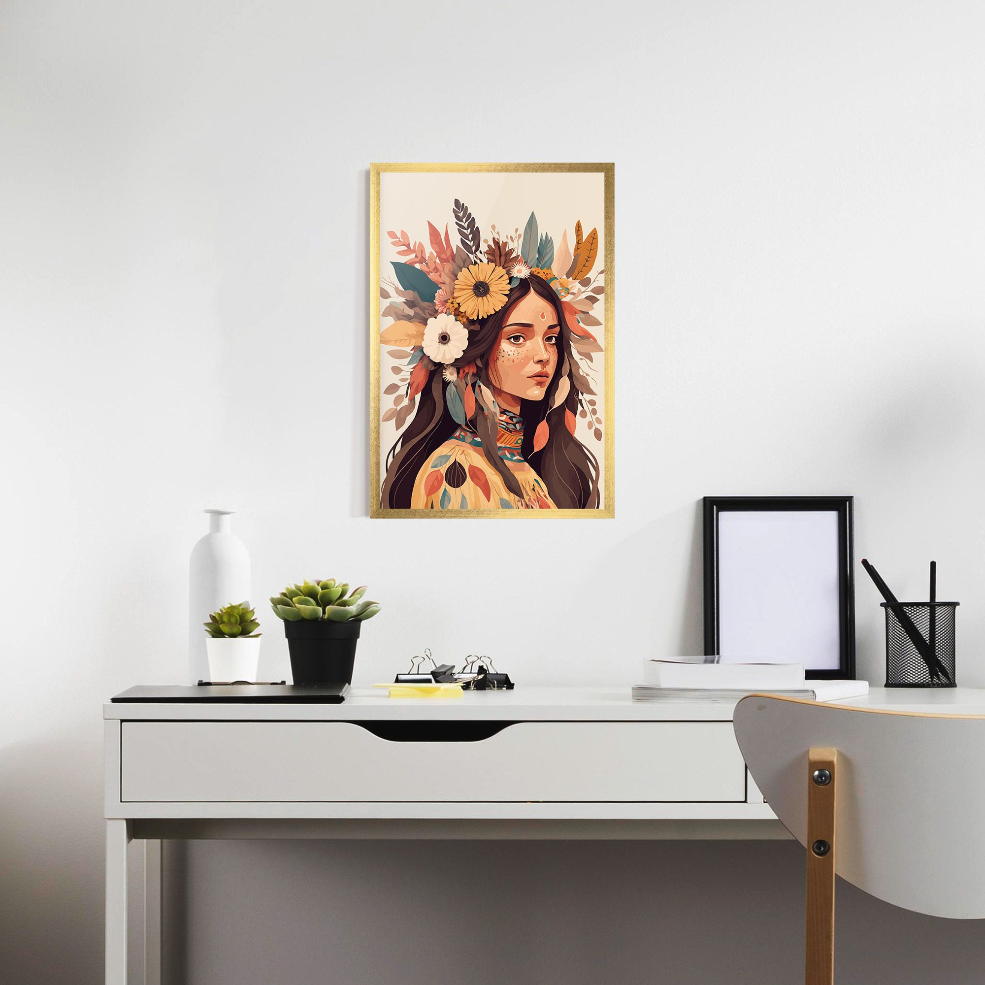 Boho Girl mockup 7