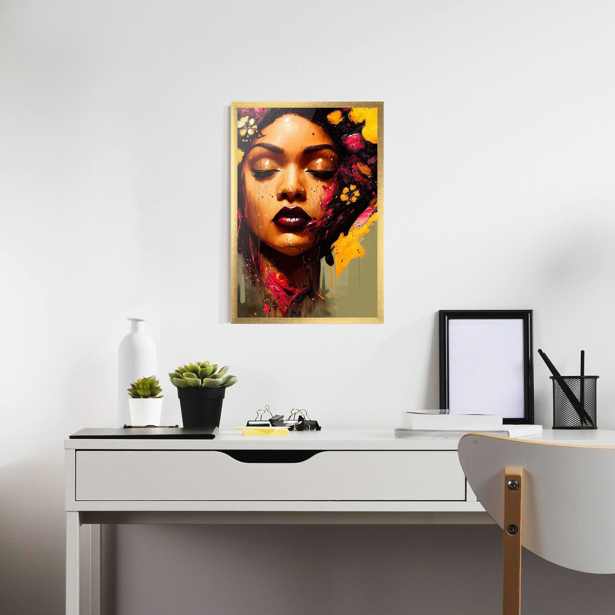 Ebony Woman mockup 7