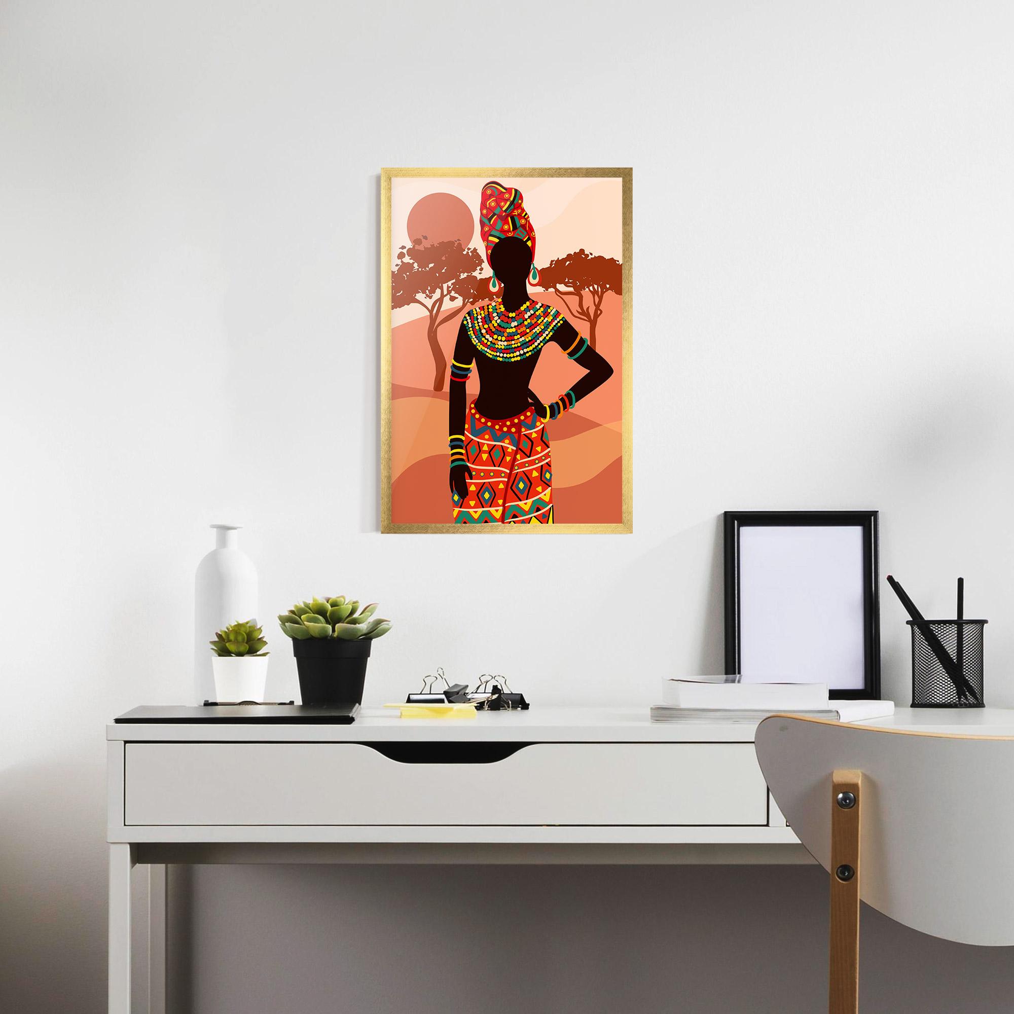 Gerahmte Poster Traditional Clothes mockup 7