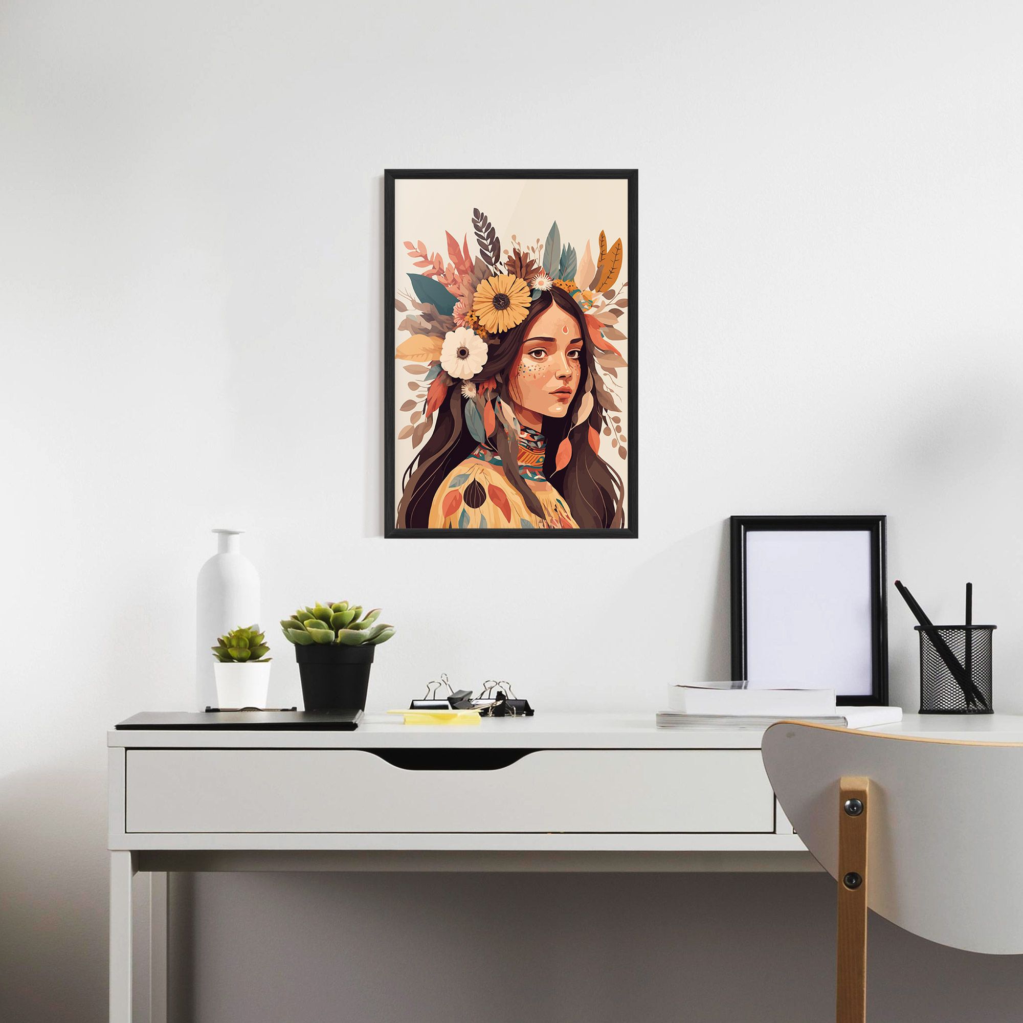 Boho Girl mockup 7