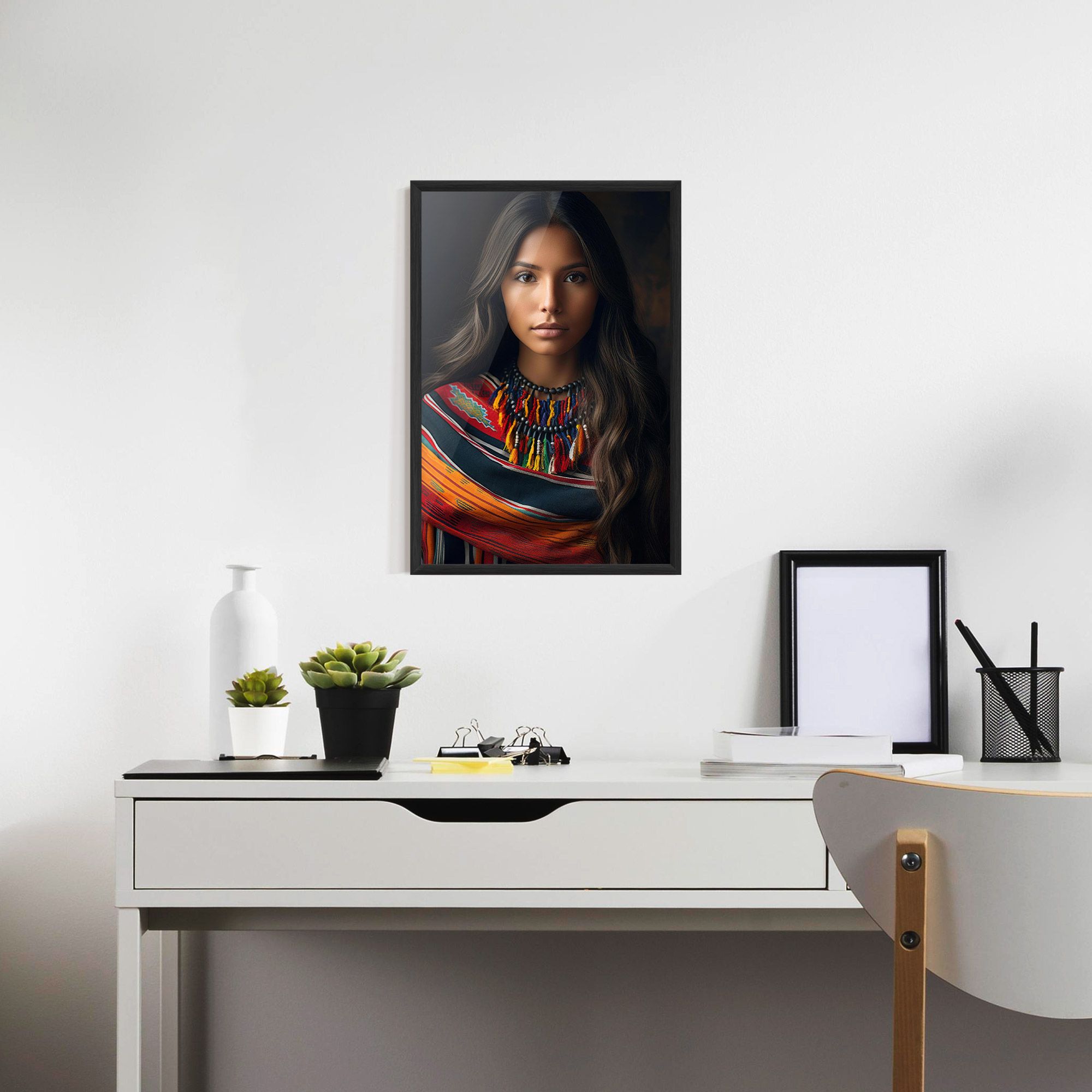 Colorful Scarf mockup 7