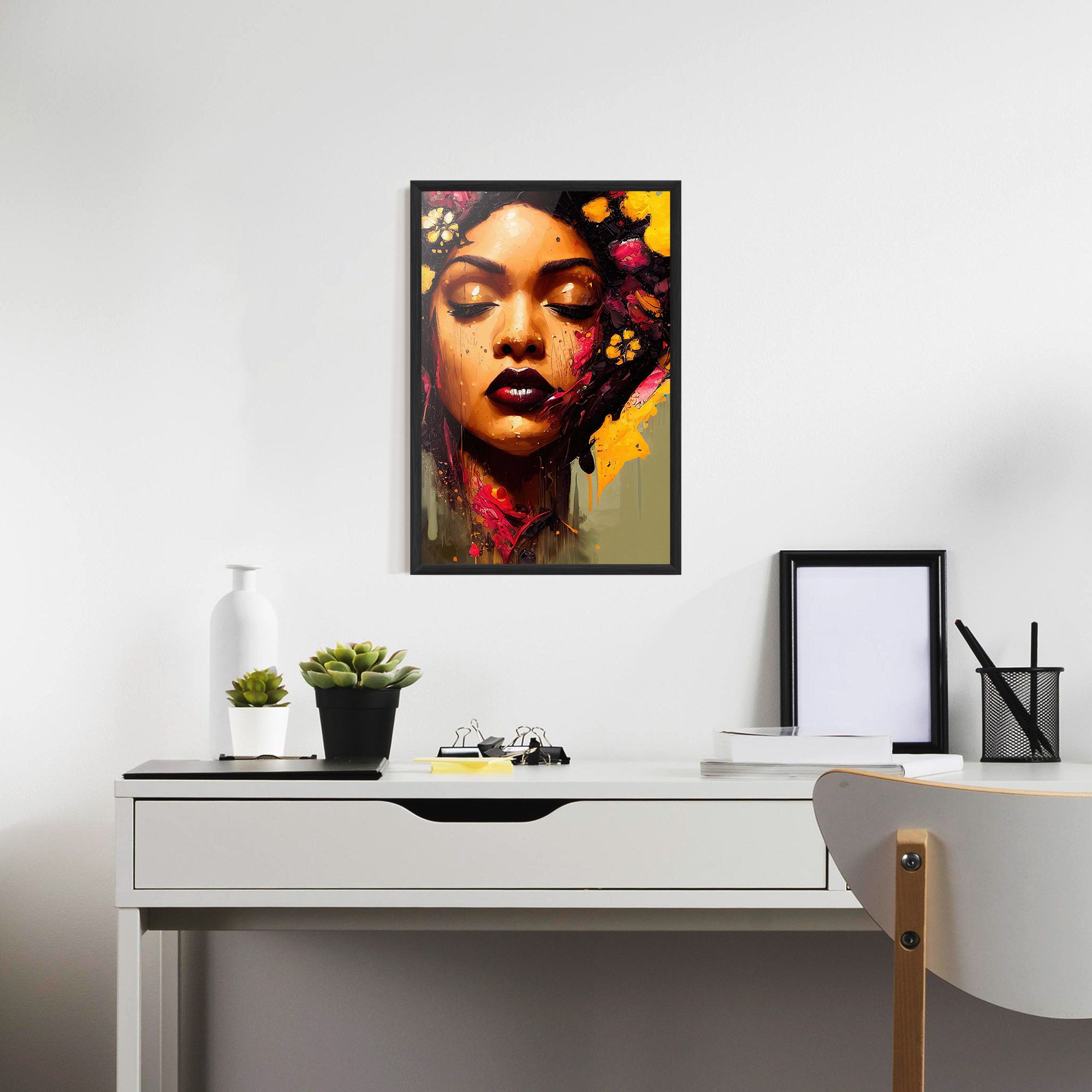 Ebony Woman mockup 7