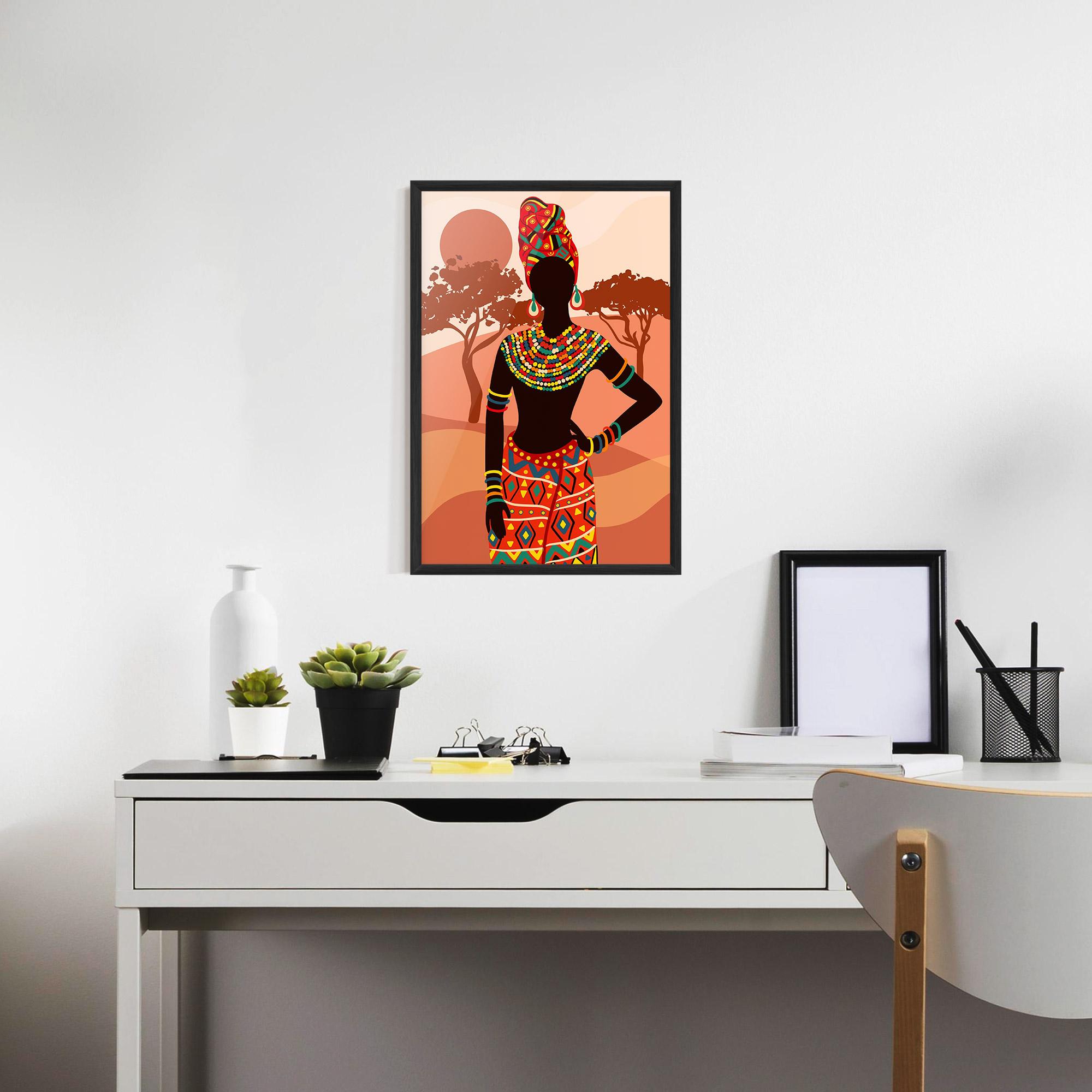 Gerahmte Poster Traditional Clothes mockup 7