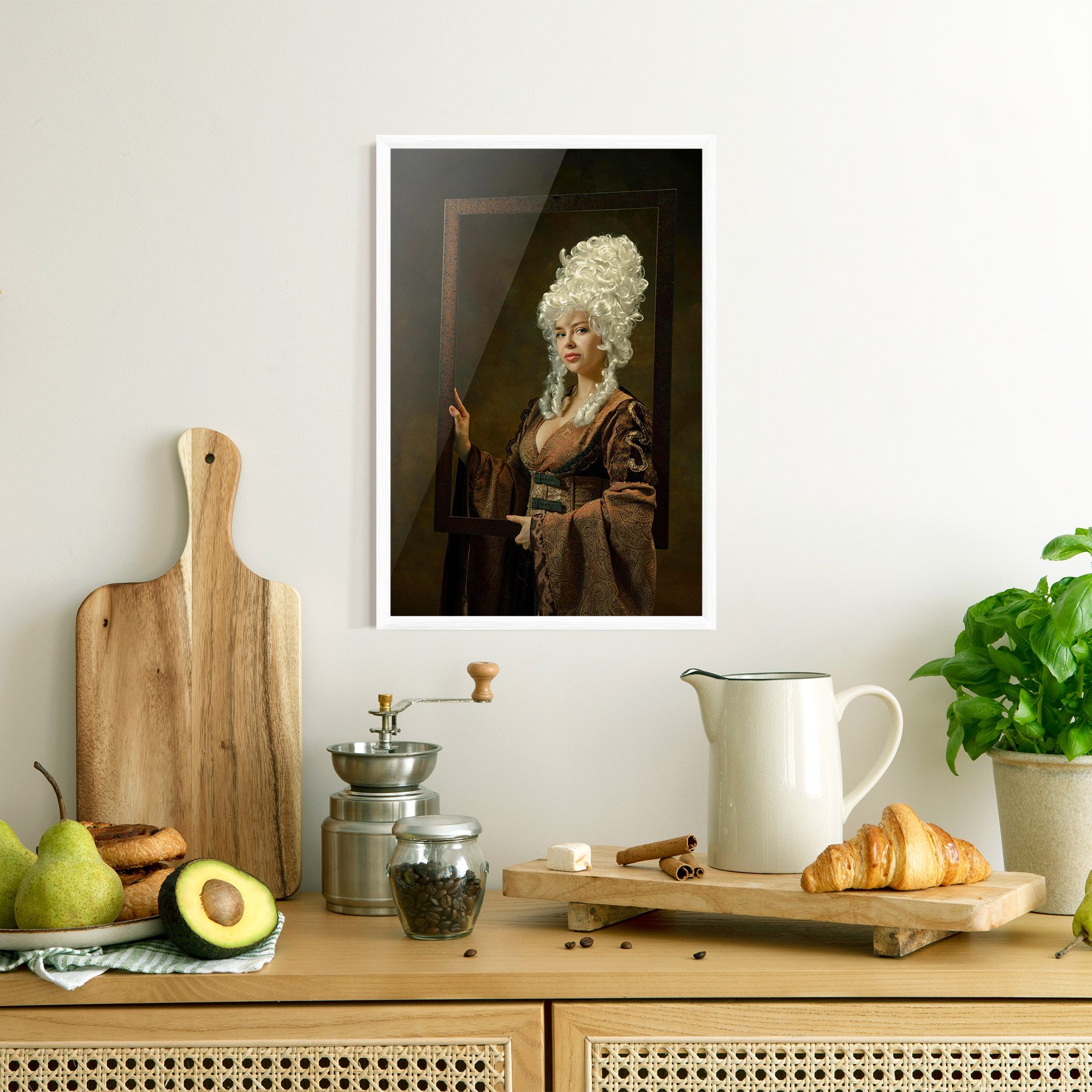 Medieval Young Woman mockup 8