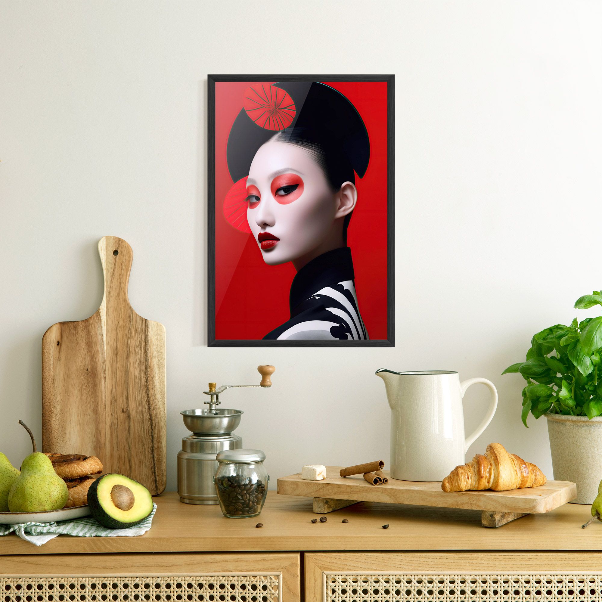 Asiatic Red Makeup mockup 8